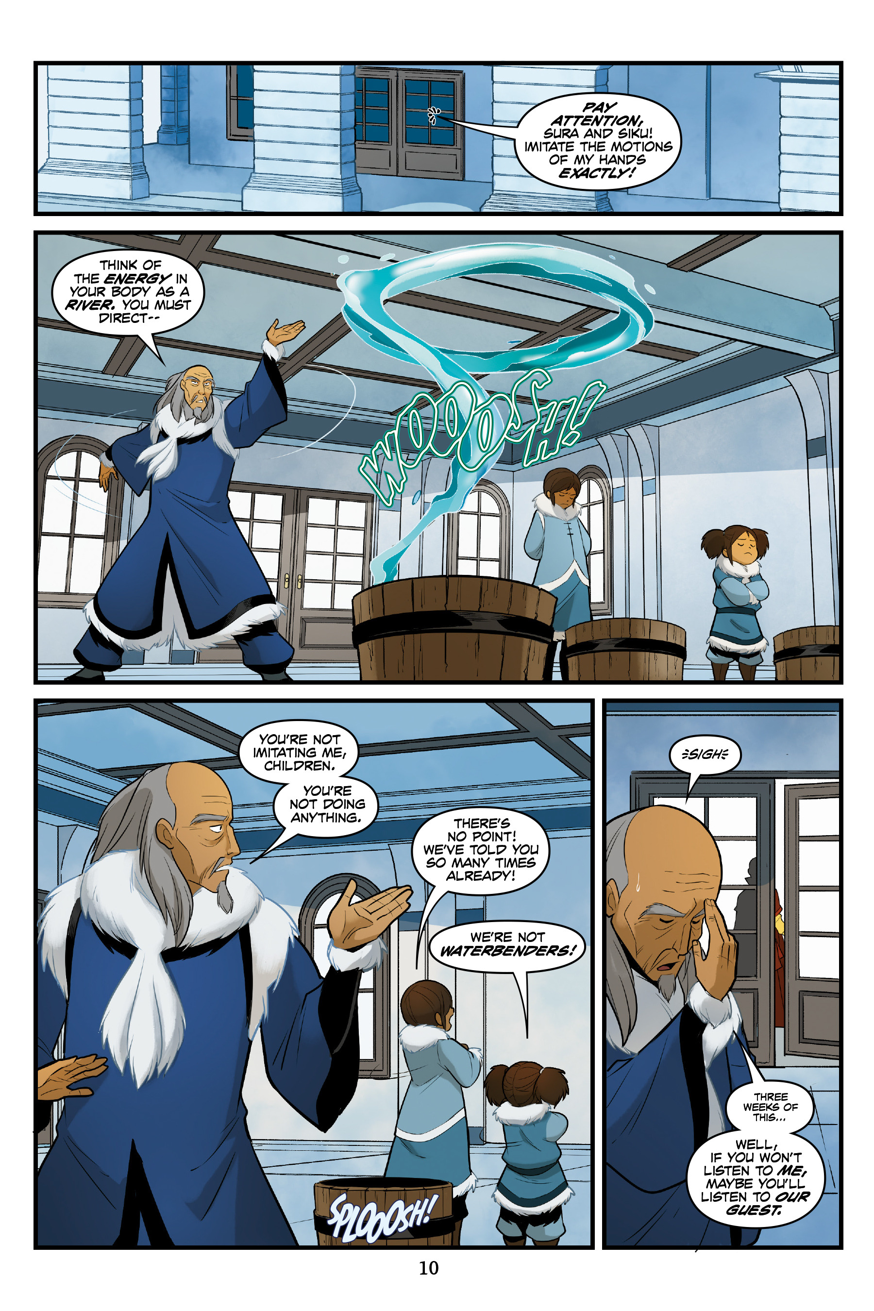 Read online Nickelodeon Avatar: The Last Airbender - North and South comic -  Issue #3 - 11