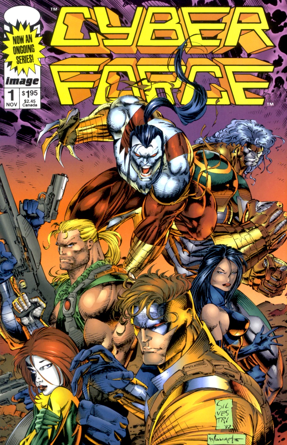 Cyberforce (1993) Issue #1 #1 - English 1