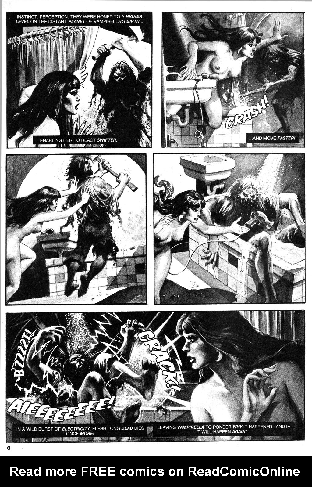 Read online Vampirella (1969) comic -  Issue #100 - 6