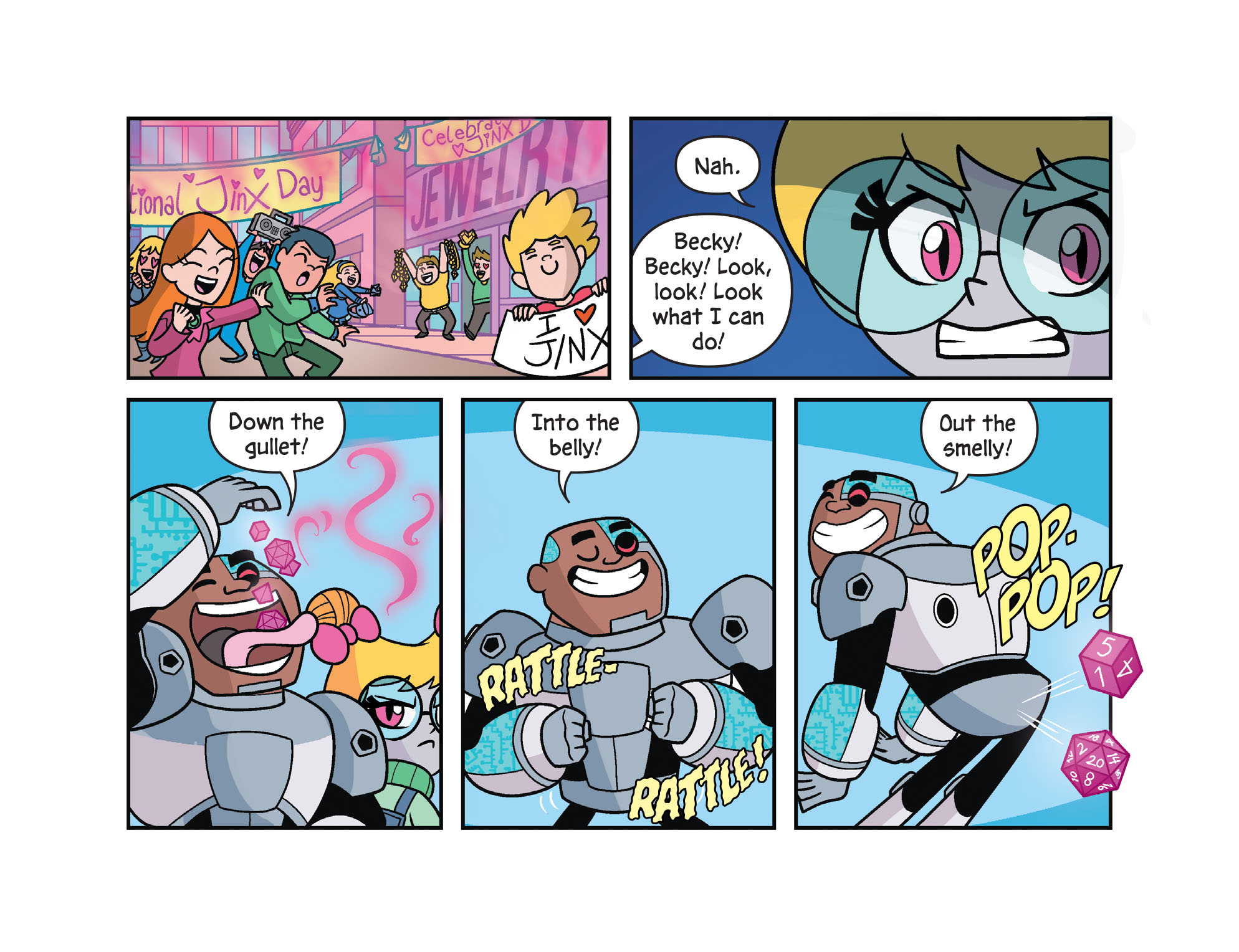 Read online Teen Titans Go! Roll With It! comic -  Issue #7 - 15