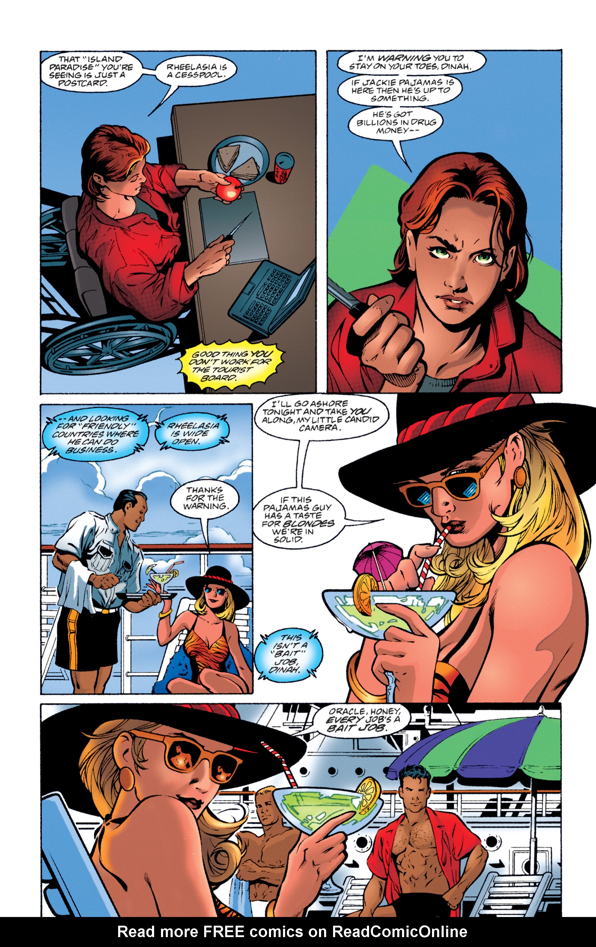 Read online Birds of Prey (1999) comic -  Issue #1 - 12