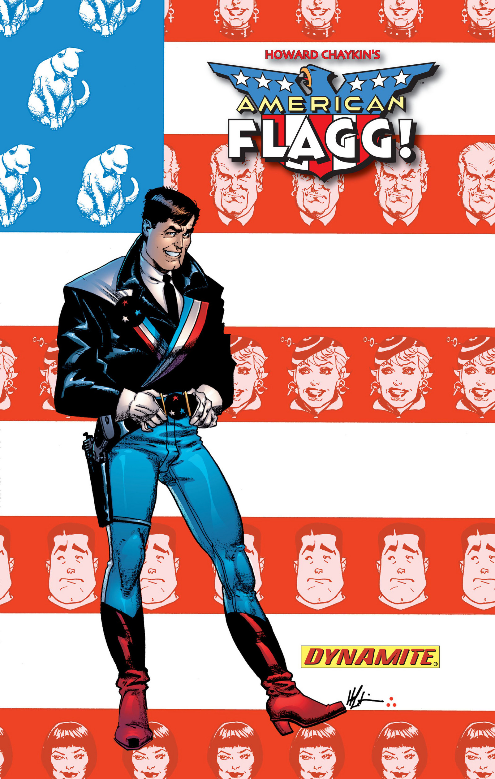 Read online American Flagg! comic -  Issue # _Definitive Collection (Part 1) - 1