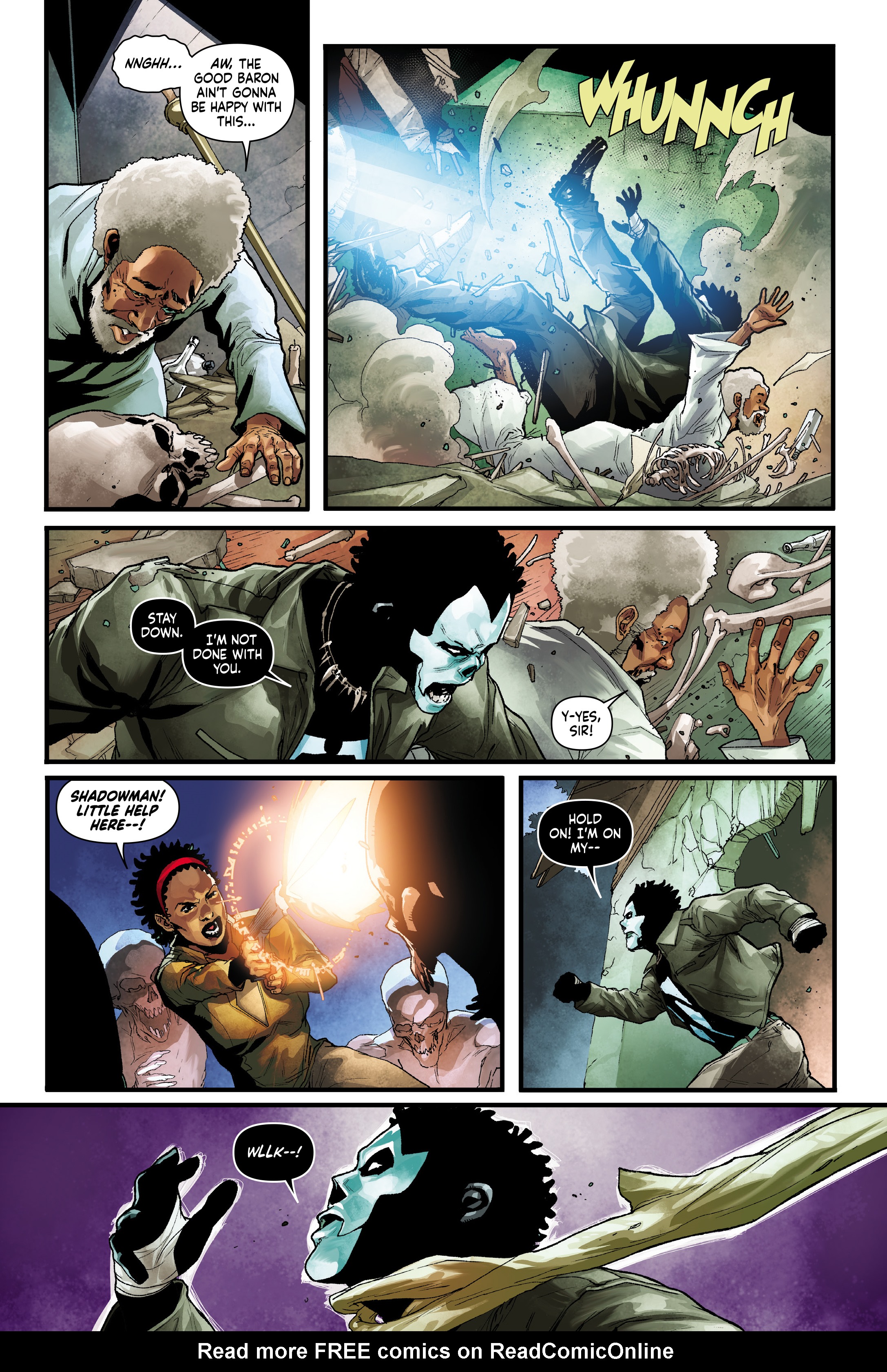 Read online Shadowman by Andy Diggle Deluxe Edition comic -  Issue # TPB (Part 1) - 64