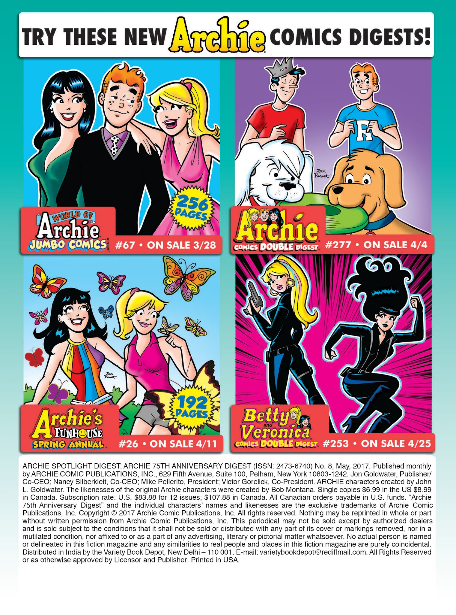 Read online Archie 75th Anniversary Digest comic -  Issue #8 - 217