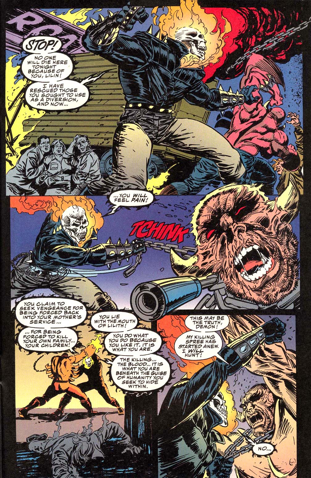 Read online Ghost Rider/Blaze: Spirits of Vengeance comic -  Issue #14 - 17