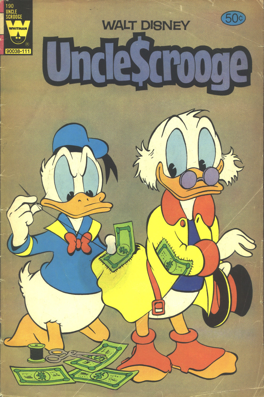 Read online Uncle Scrooge (1953) comic -  Issue #190 - 1