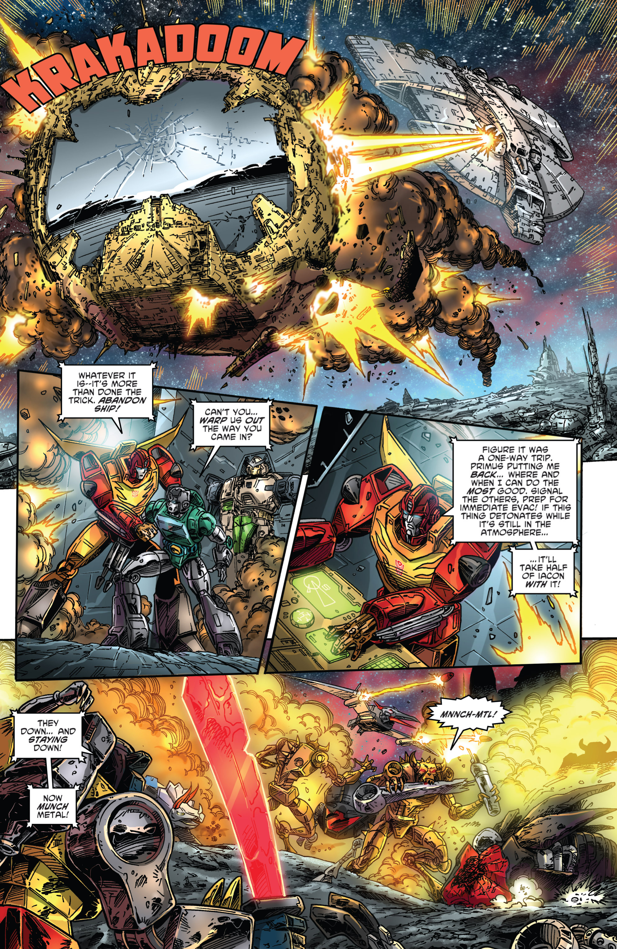 Read online The Transformers: Regeneration One comic -  Issue #95 - 24