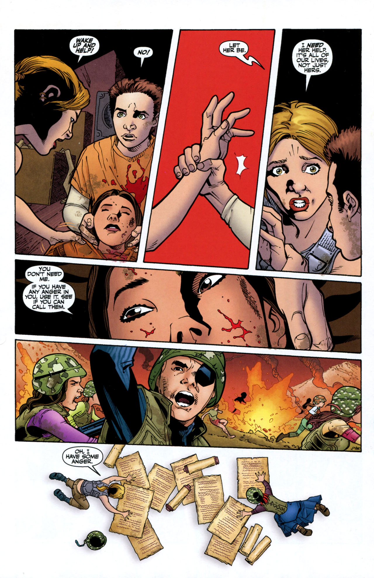 Read online Buffy the Vampire Slayer Season Eight comic -  Issue #29 - 22