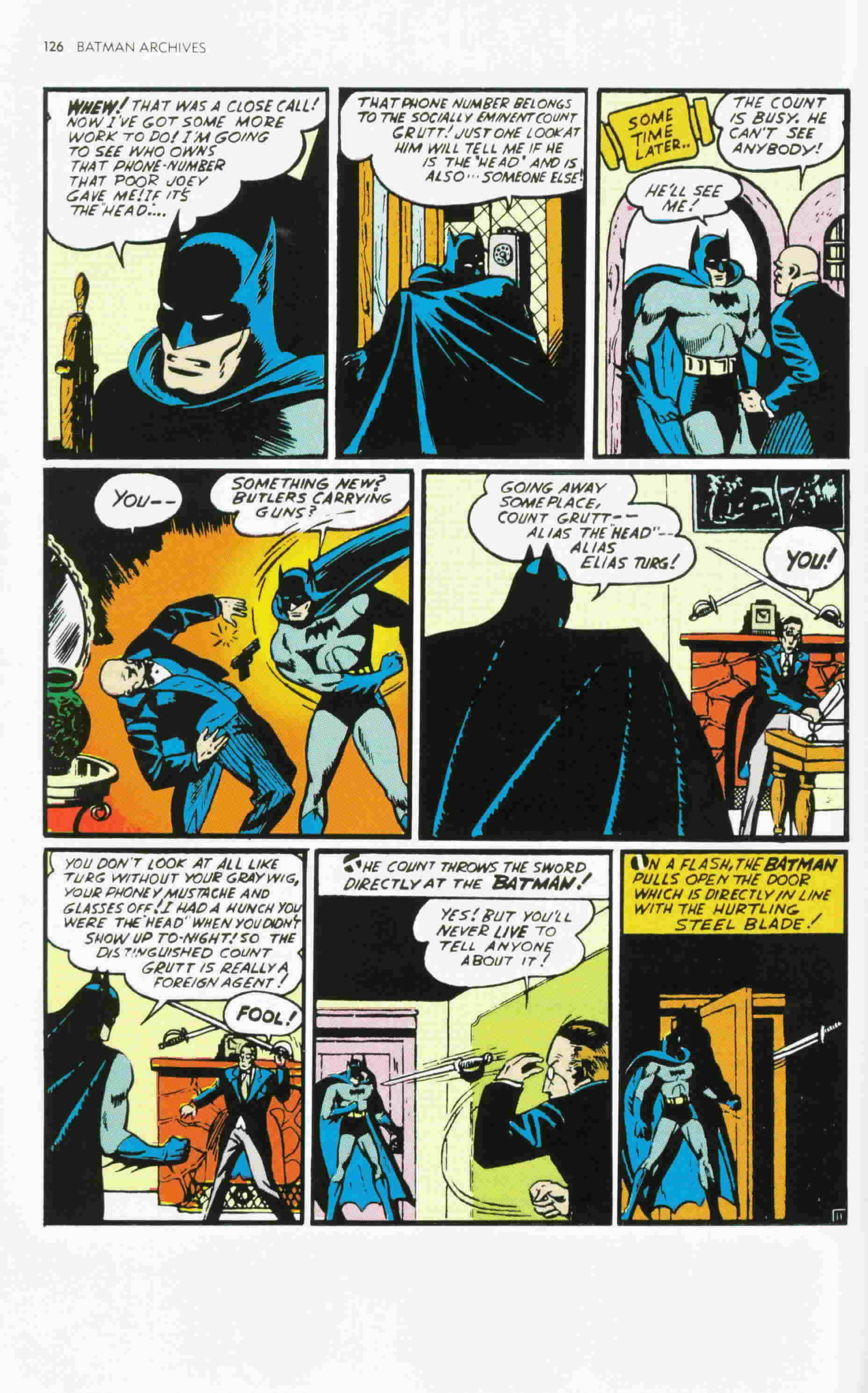 Read online Batman Archives comic -  Issue # TPB 1 (Part 1) - 128