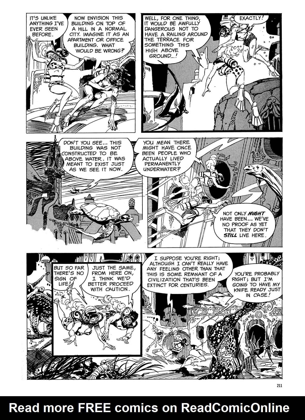 Read online Eerie Archives comic -  Issue # TPB 4 - 211