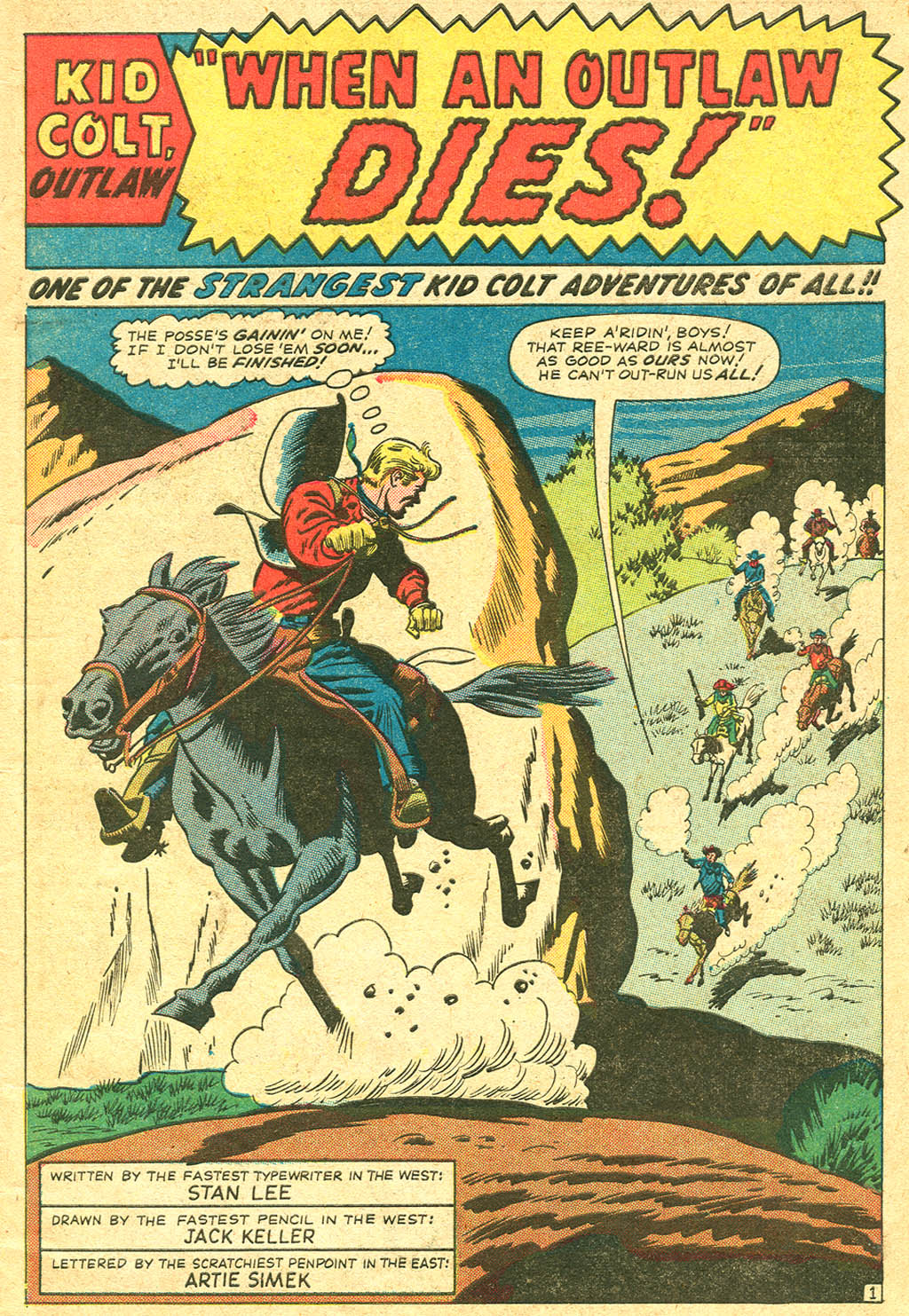 Read online Kid Colt Outlaw comic -  Issue #122 - 3