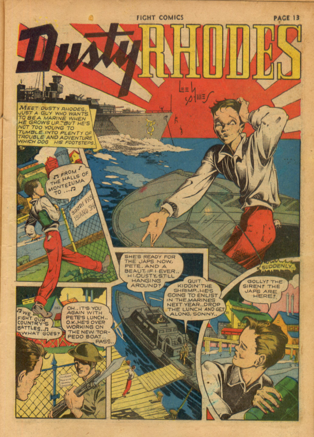 Read online Fight Comics comic -  Issue #19 - 15