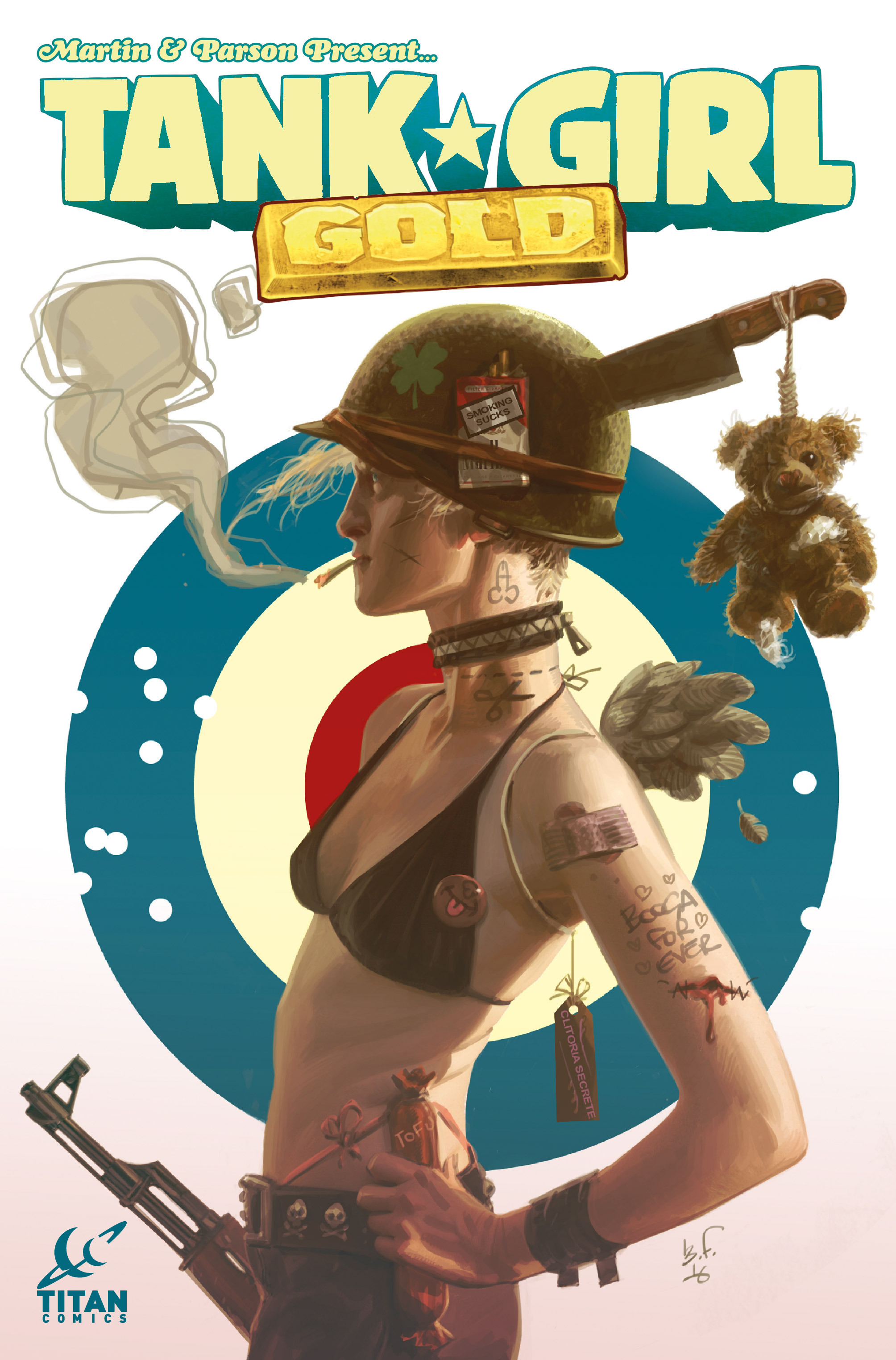 Read online Tank Girl: Gold comic -  Issue #1 - 25