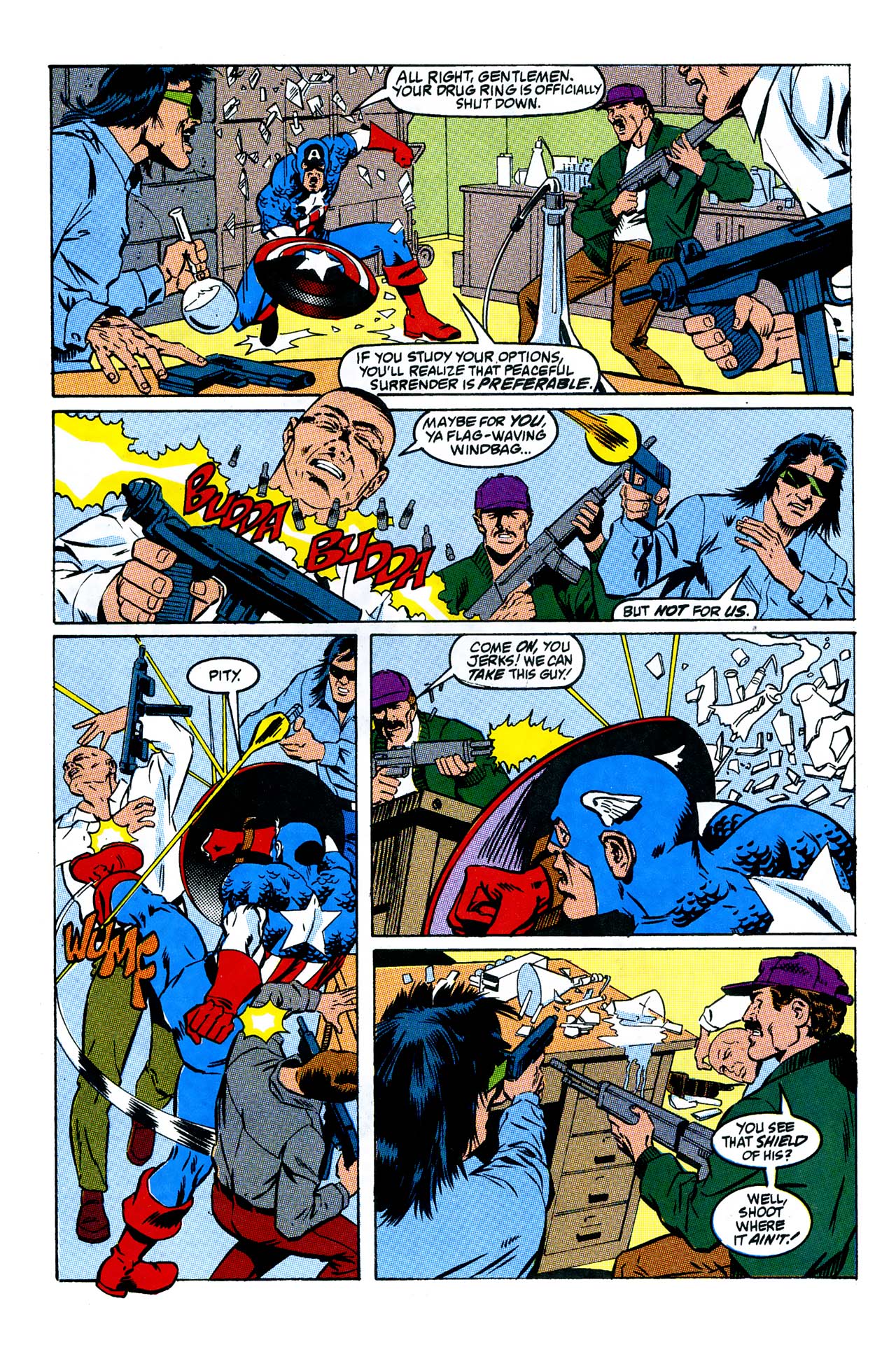 Read online Captain America: Drug War comic -  Issue # Full - 4