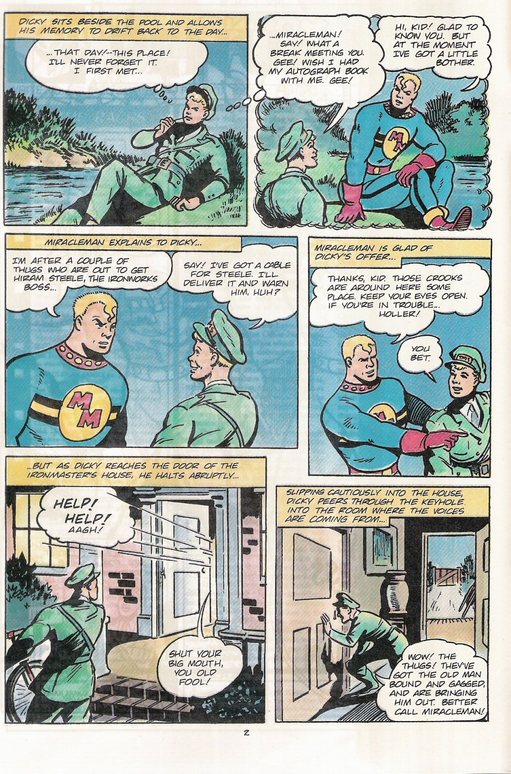 Read online Miracleman Family comic -  Issue #1 - 4