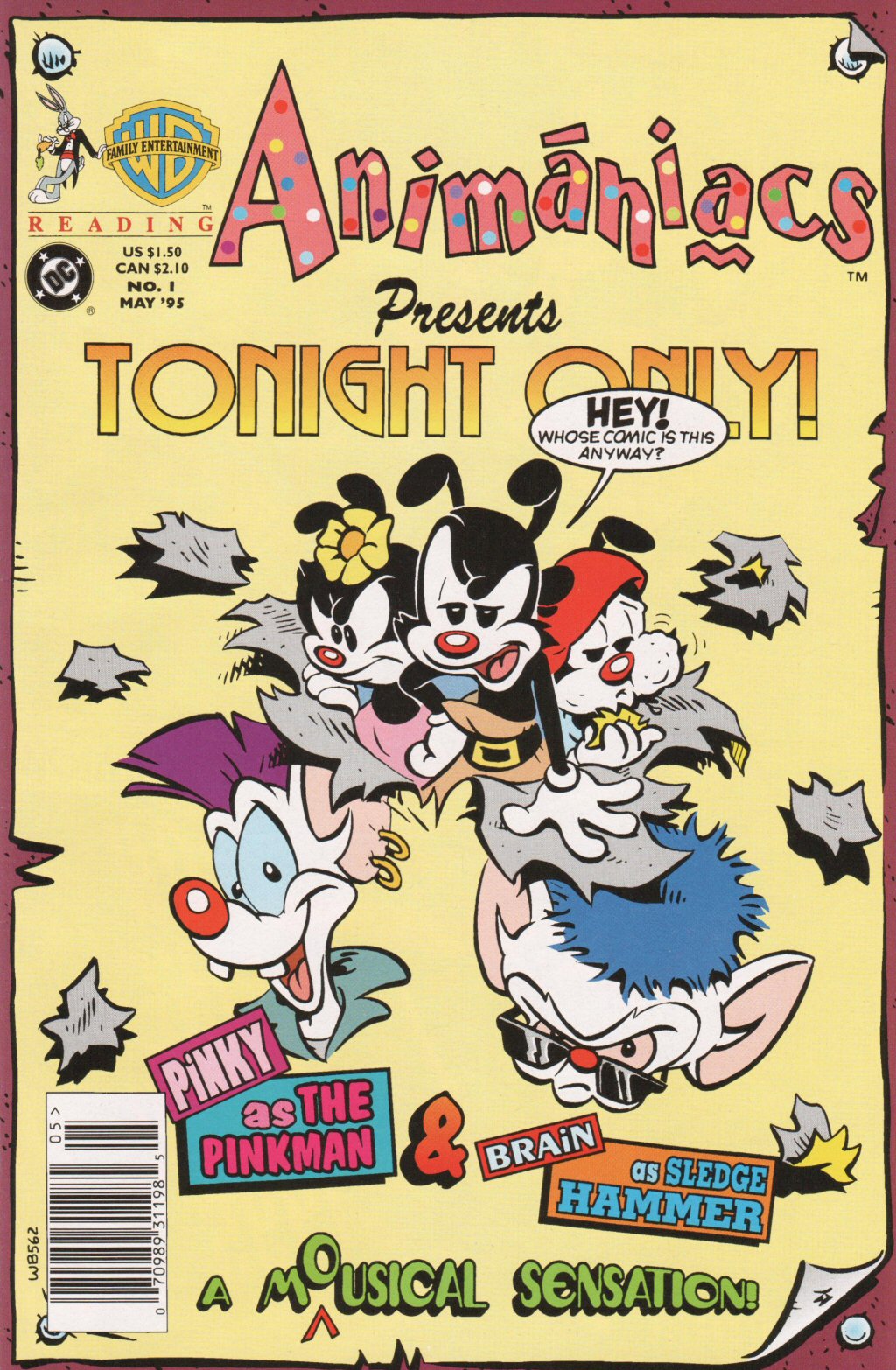 Read online Animaniacs comic -  Issue #1 - 1