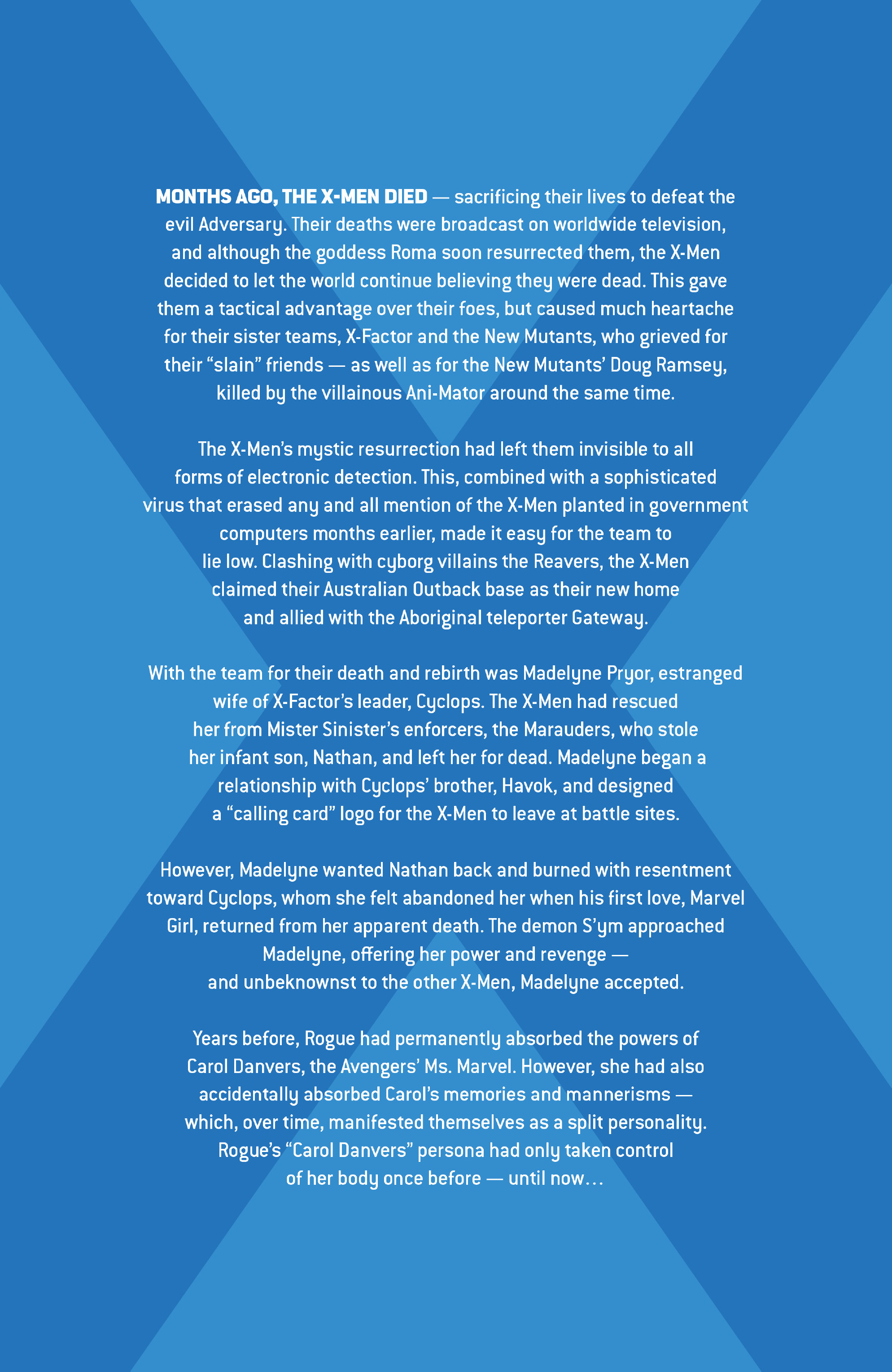 Read online X-Men Milestones: X-Tinction Agenda comic -  Issue # TPB (Part 1) - 5