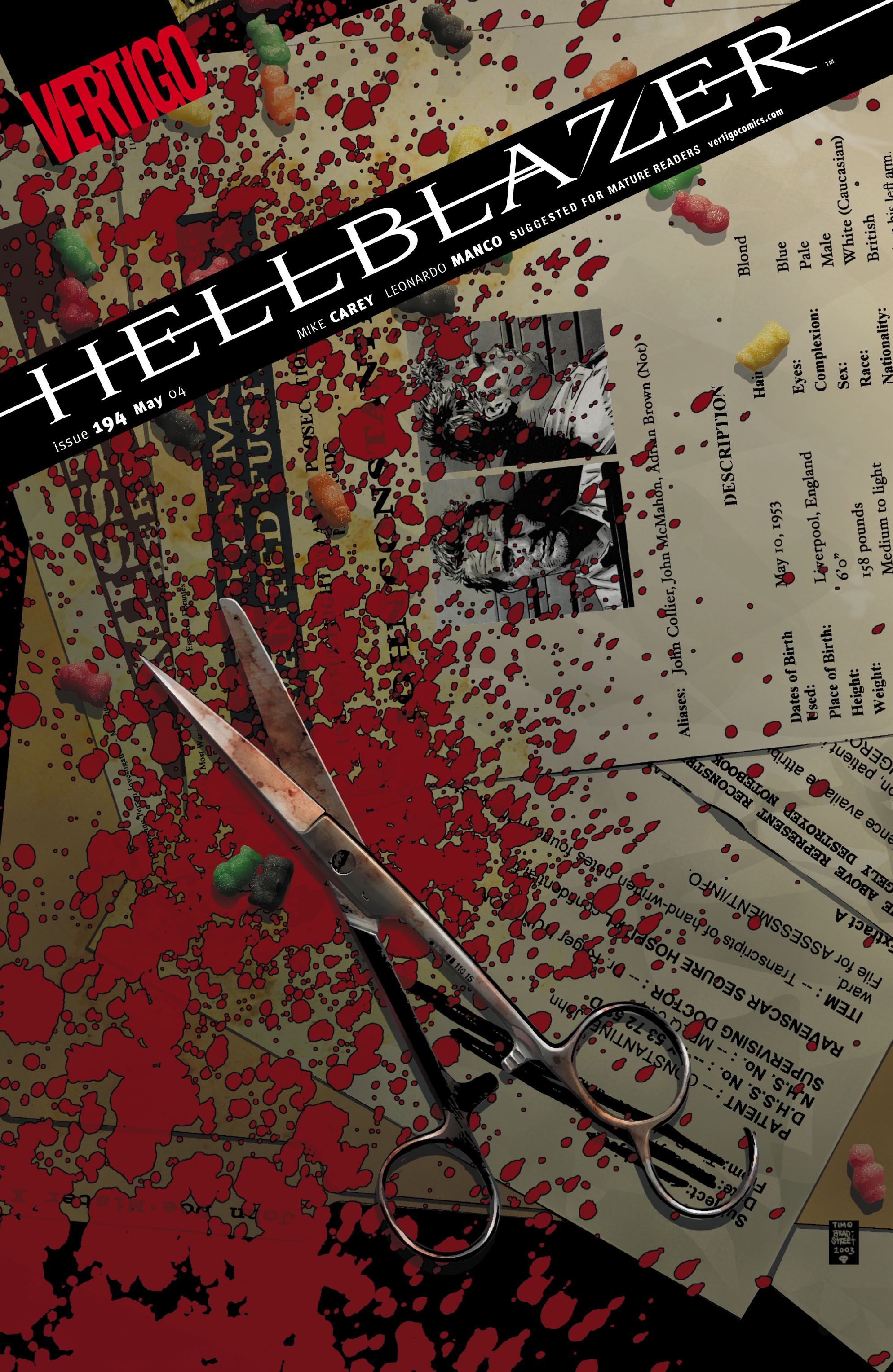 Read online Hellblazer comic -  Issue #194 - 1