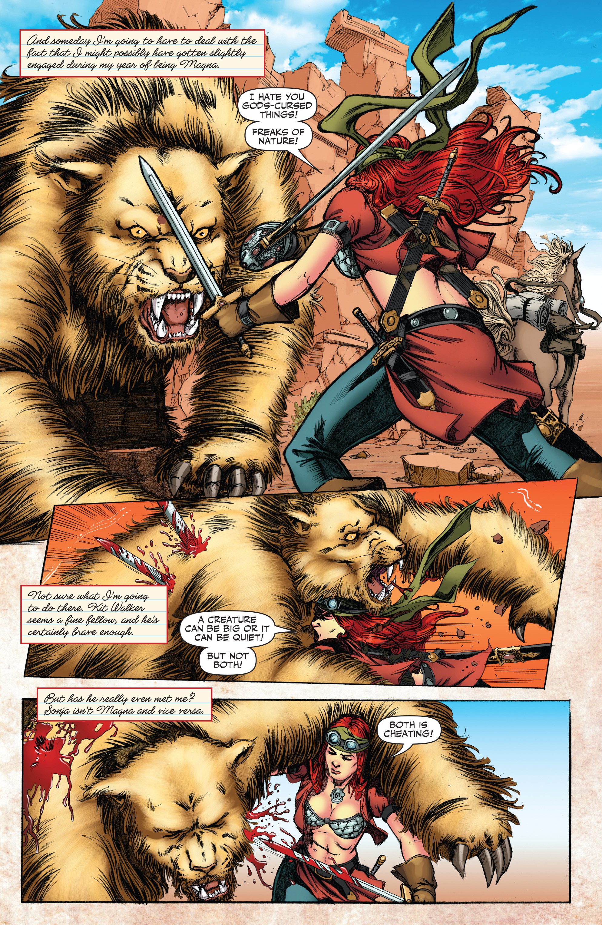 Read online Legenderry: A Steampunk Adventure comic -  Issue #6 - 5