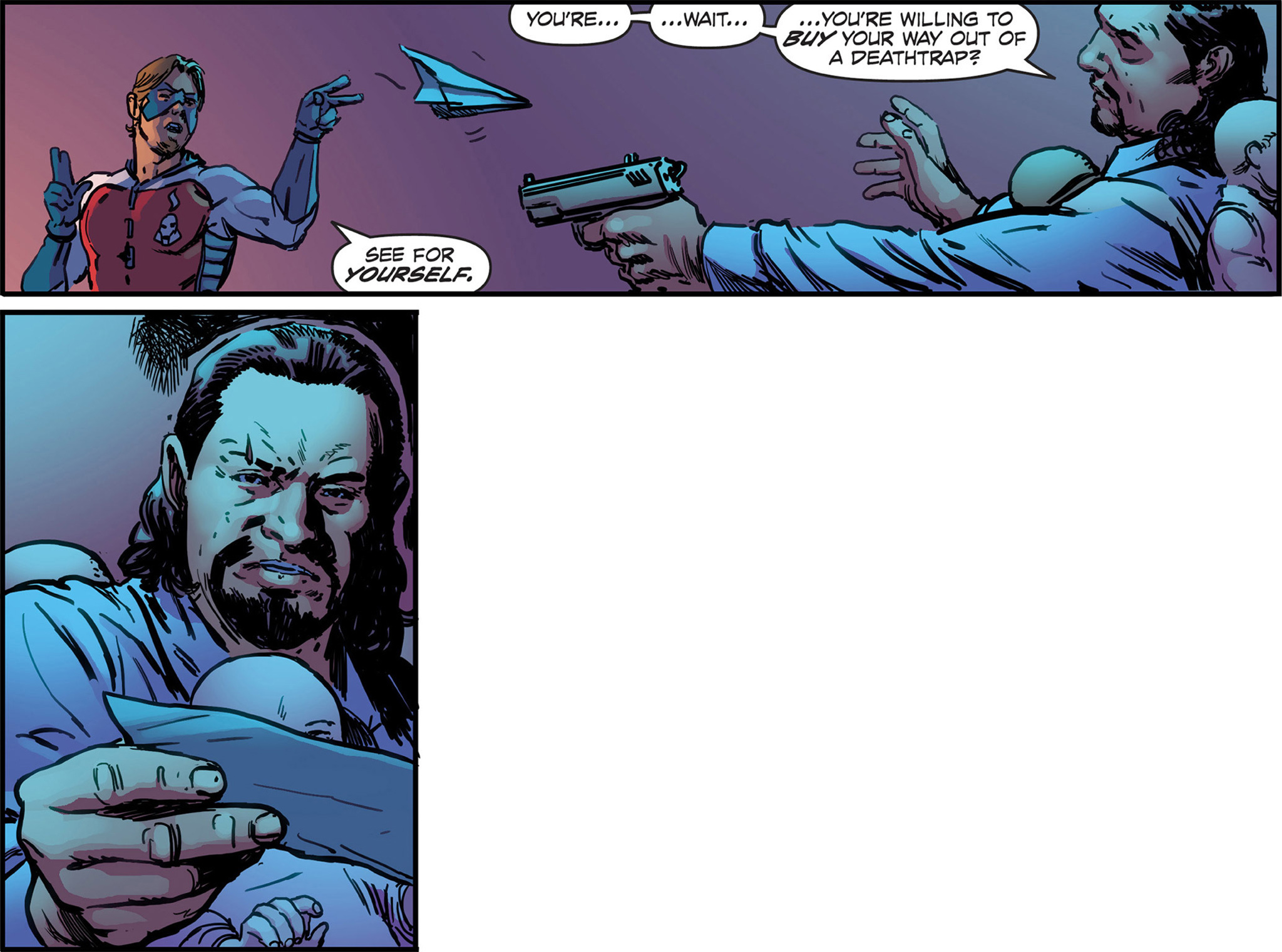 Read online Insufferable (2012) comic -  Issue #6 - 23