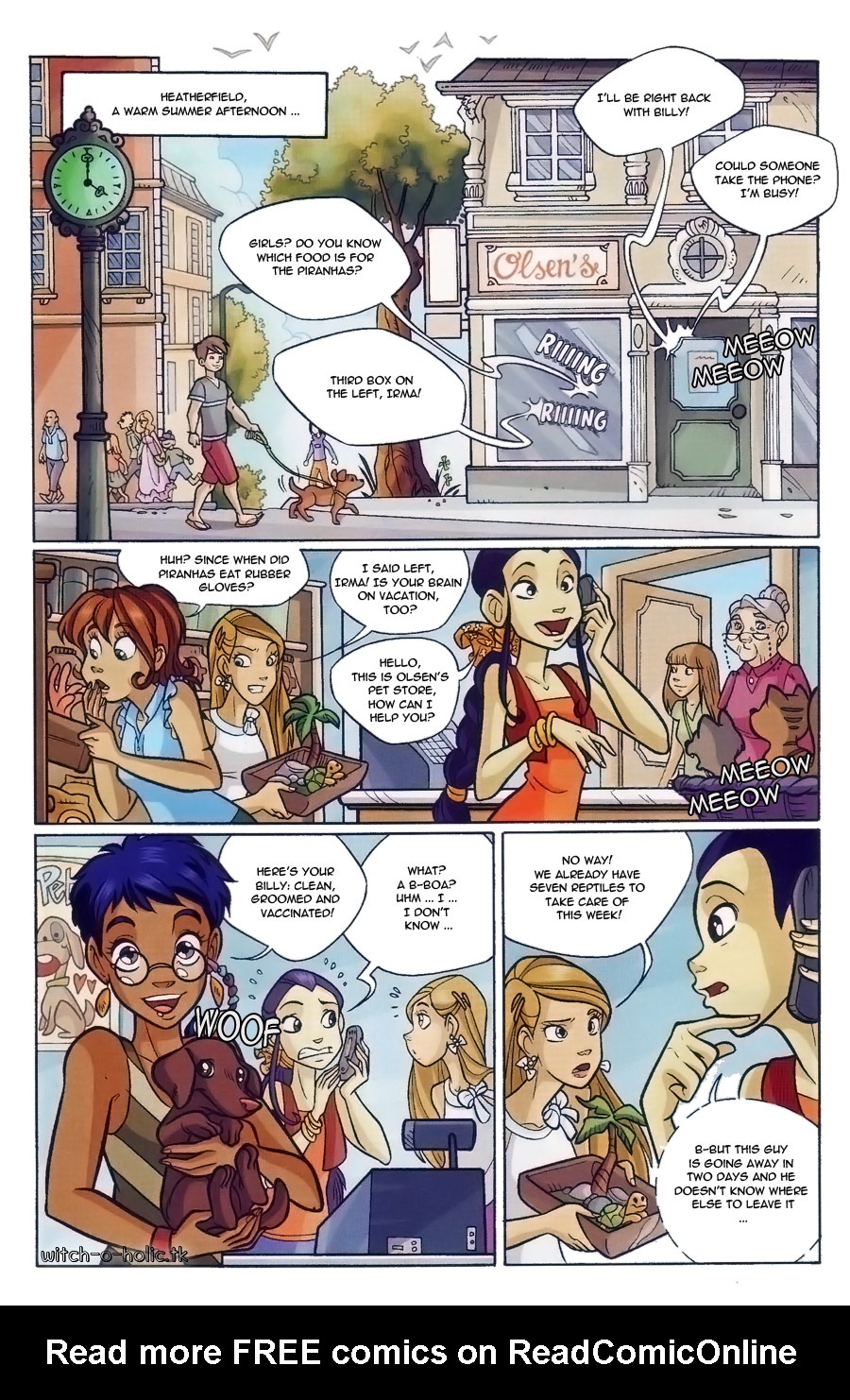 W.i.t.c.h. issue 124 - Page 1