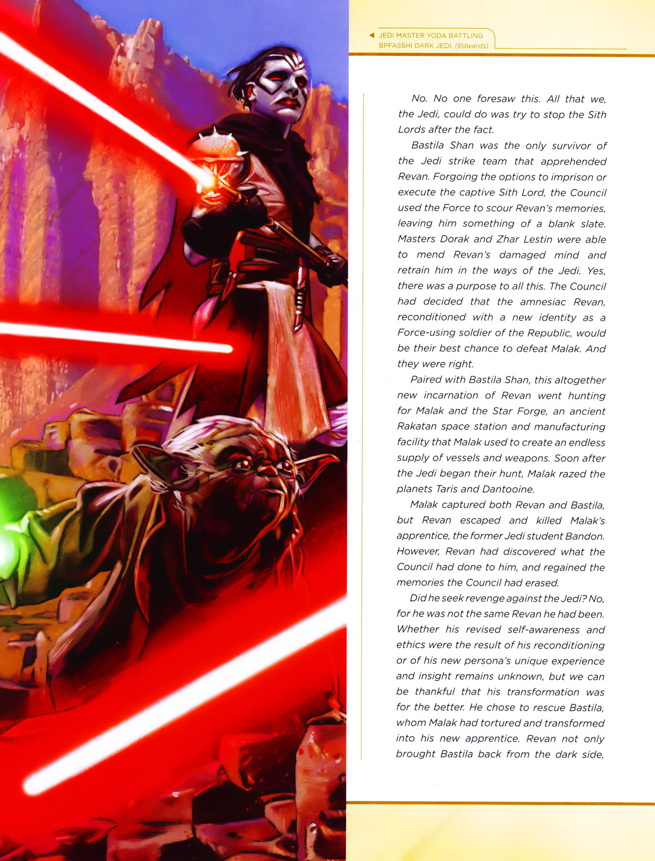 Read online Star Wars: Jedi vs. Sith - The Essential Guide To The Force comic -  Issue # TPB (Part 2) - 55