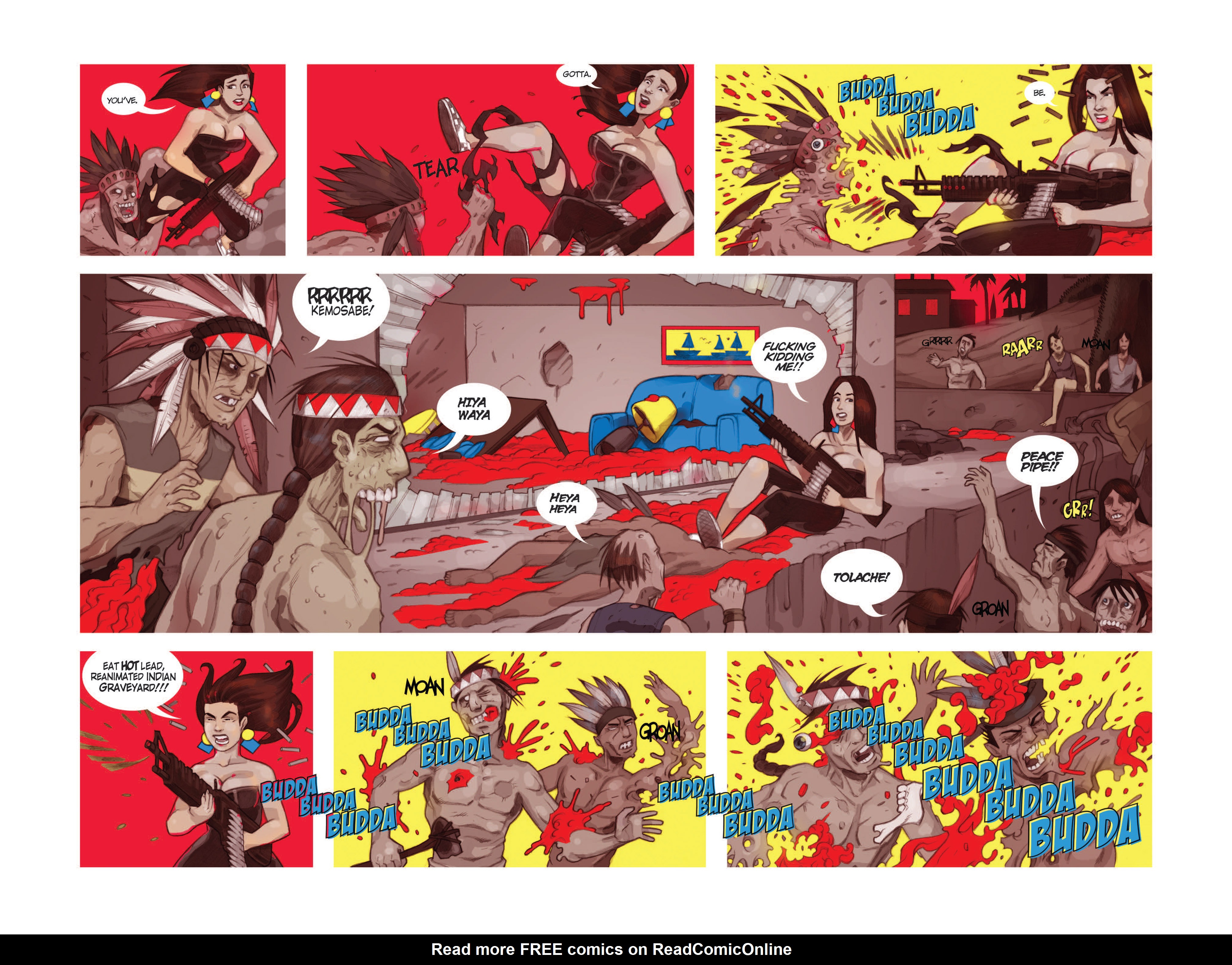Read online Night of the 80's Undead comic -  Issue # TPB - 52
