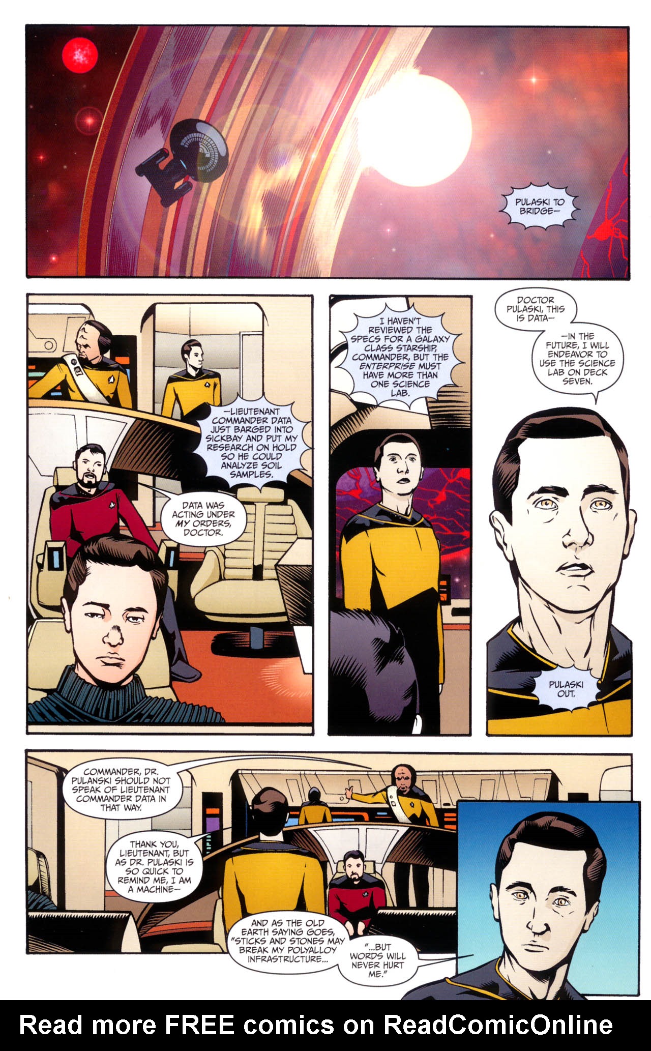 Read online Star Trek: The Next Generation: The Space Between comic -  Issue #5 - 13