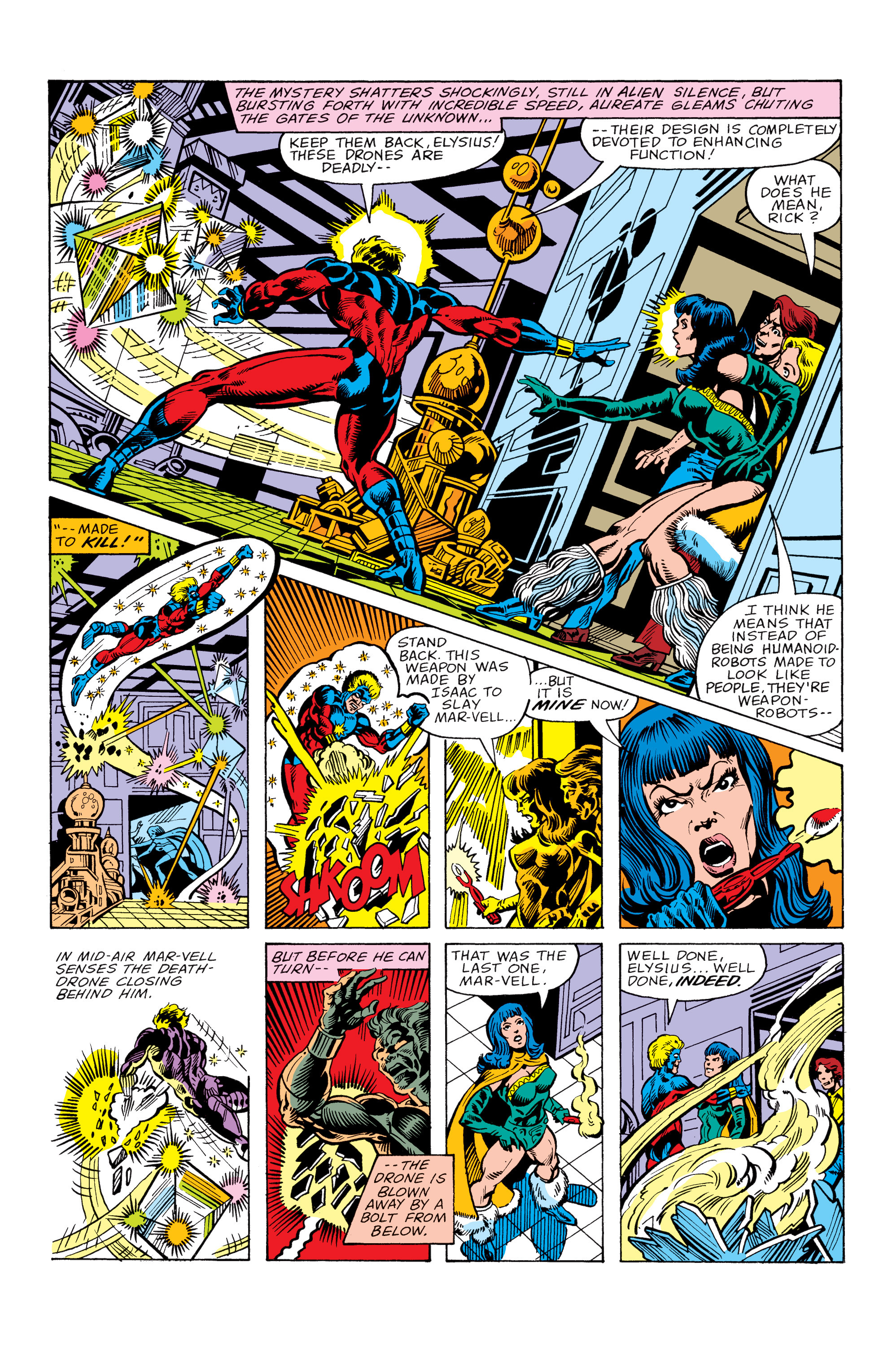 Read online Marvel Masterworks: Captain Marvel comic -  Issue # TPB 6 (Part 2) - 42