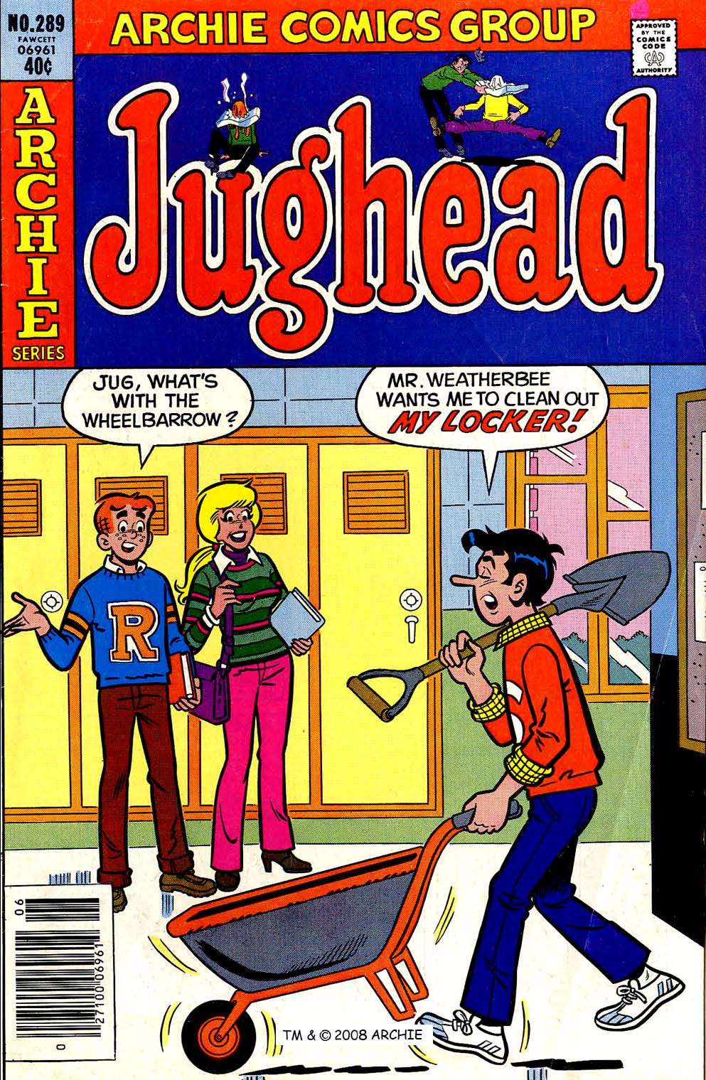 Read online Jughead (1965) comic -  Issue #289 - 1