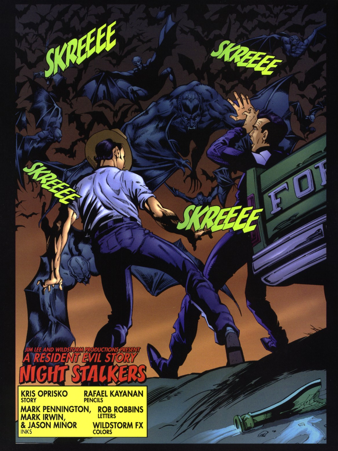 Read online Resident Evil (1998) comic -  Issue #4 - 4