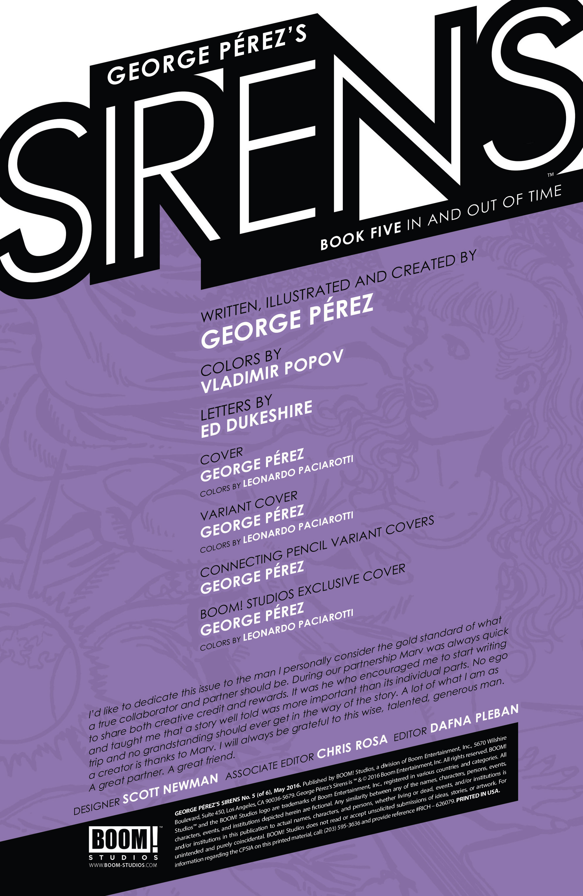 Read online George Pérez's Sirens comic -  Issue #5 - 2