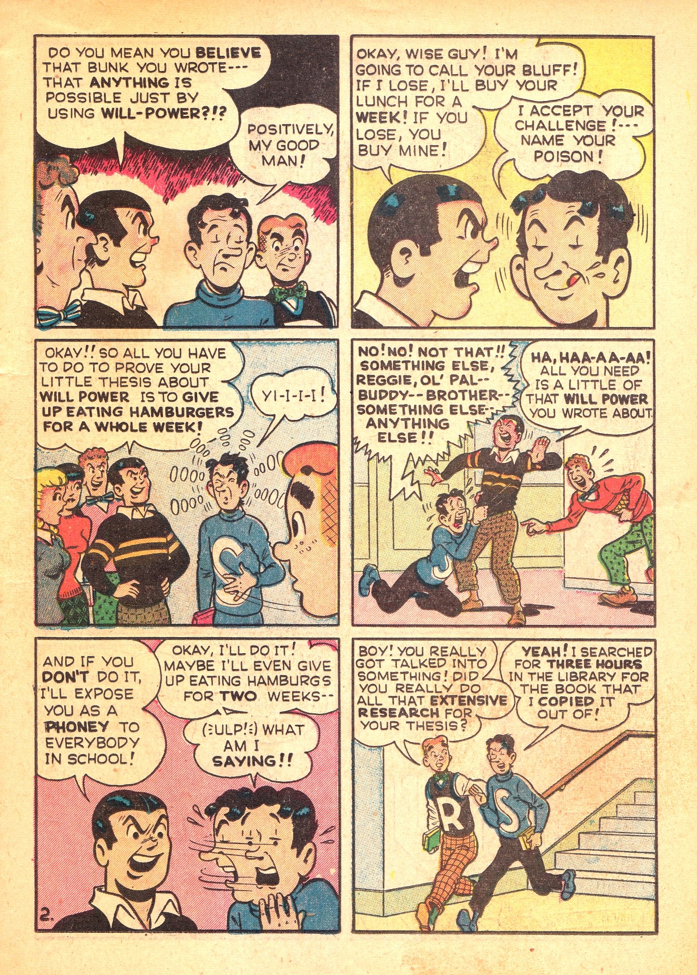 Read online Archie's Pal Jughead comic -  Issue #6 - 11