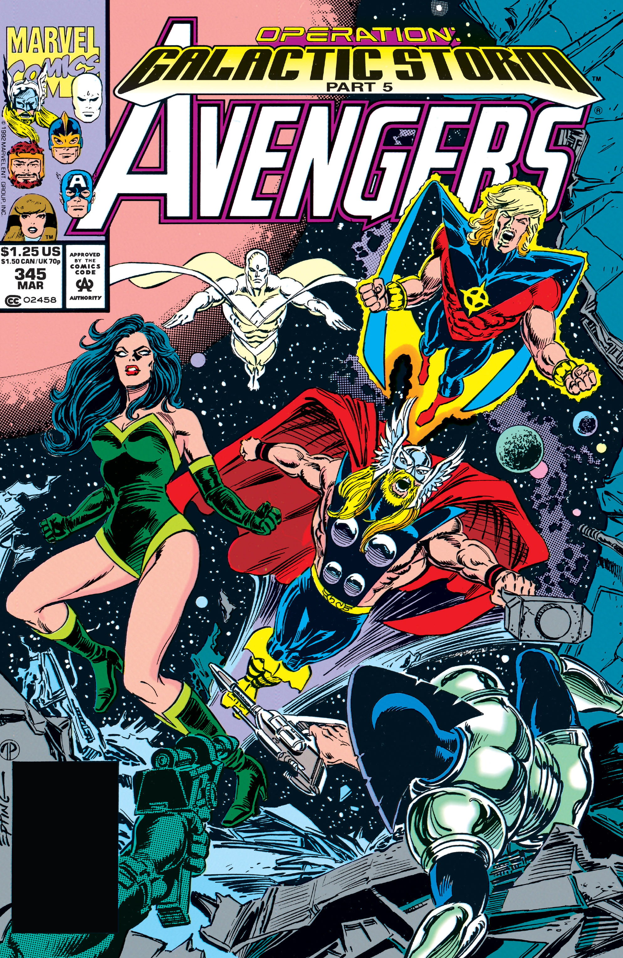 Read online The Avengers (1963) comic -  Issue #345 - 1