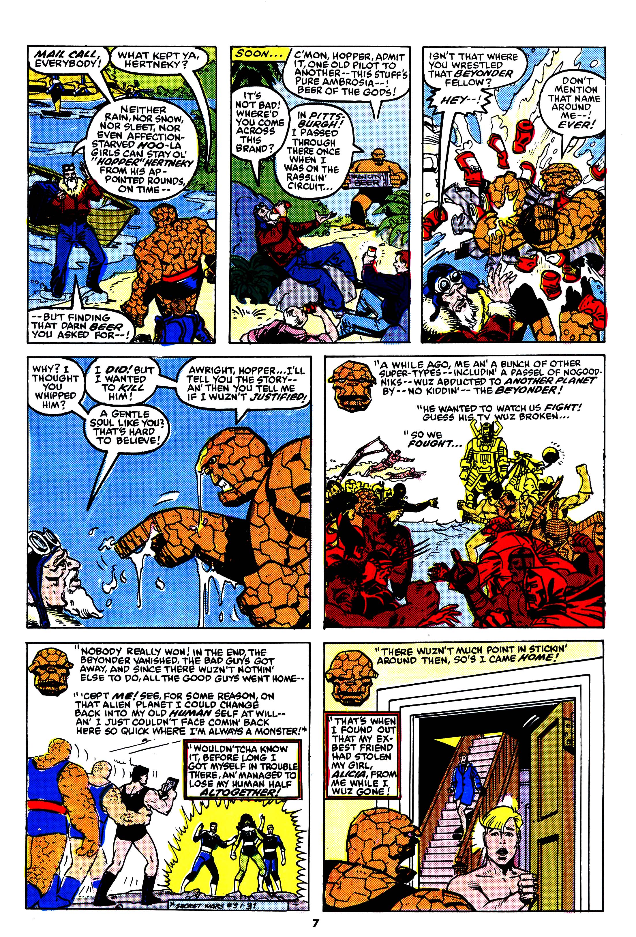 Read online Secret Wars (1985) comic -  Issue #70 - 7