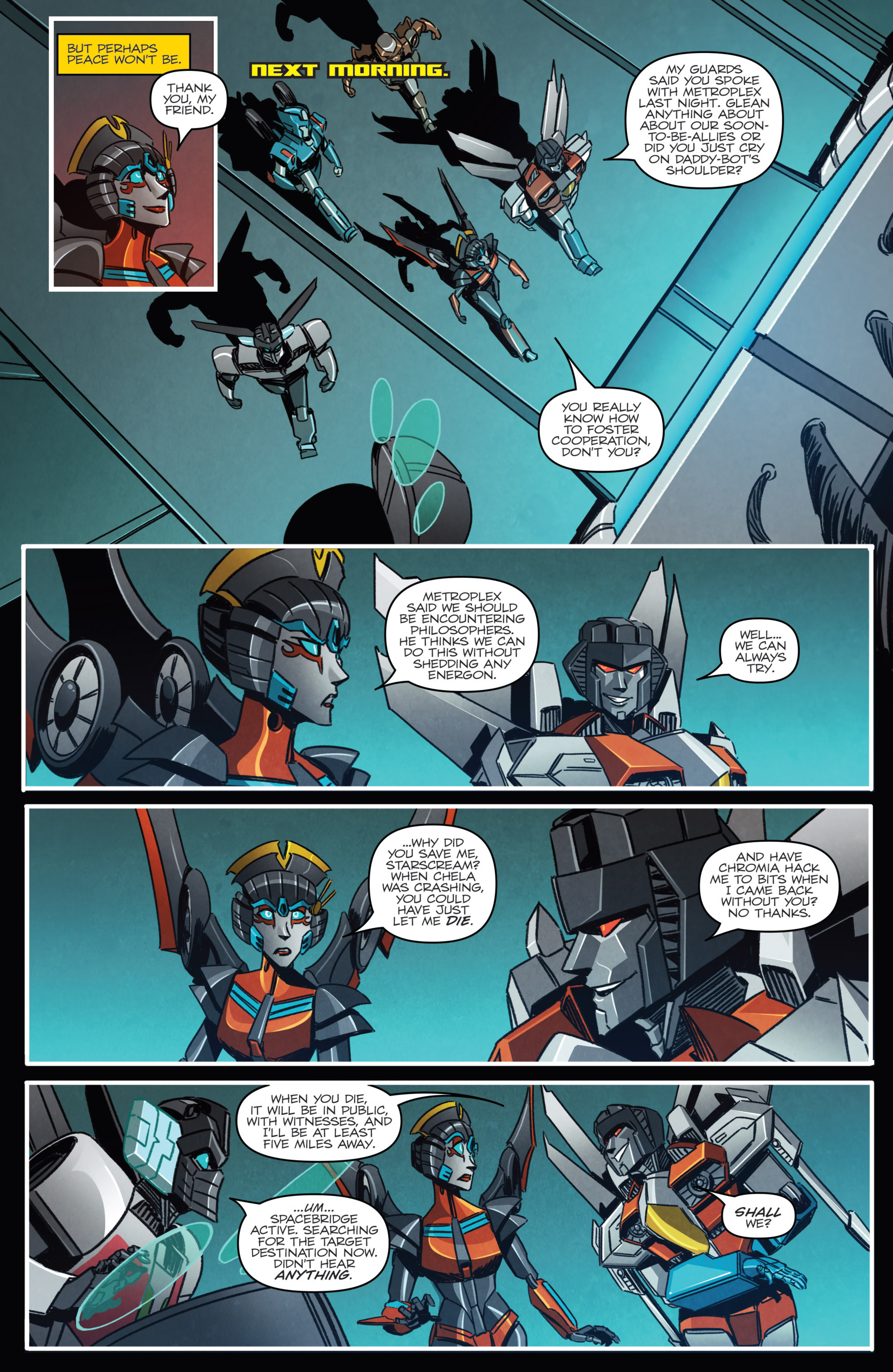 Read online The Transformers: Windblade (2015) comic -  Issue #7 - 10