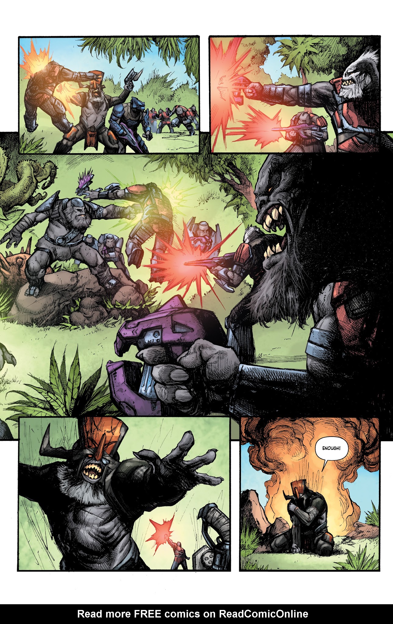 Read online Halo: Rise of Atriox comic -  Issue #5 - 17