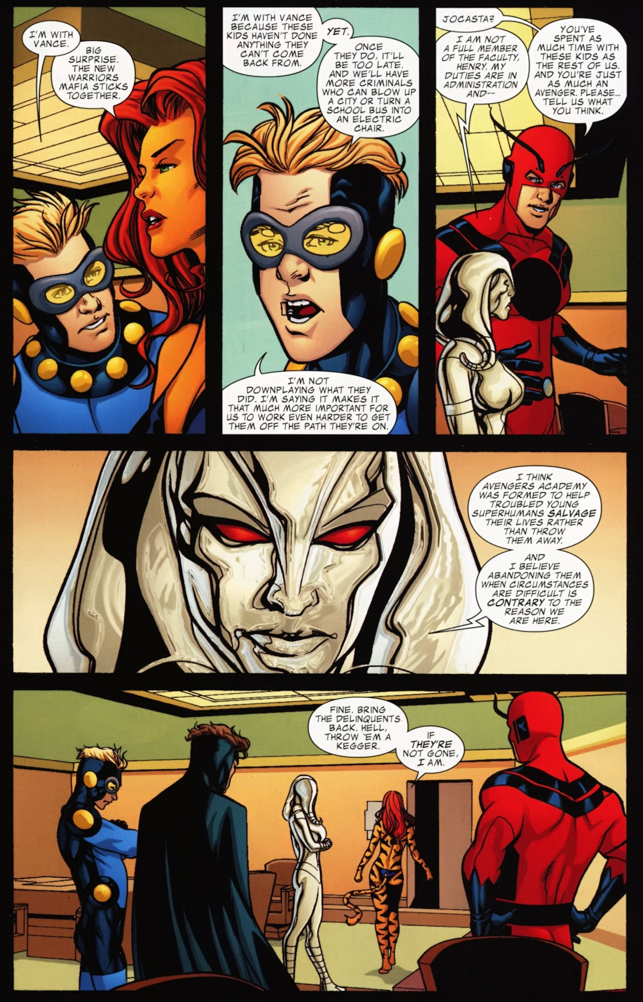 Read online Avengers Academy comic -  Issue #9 - 11