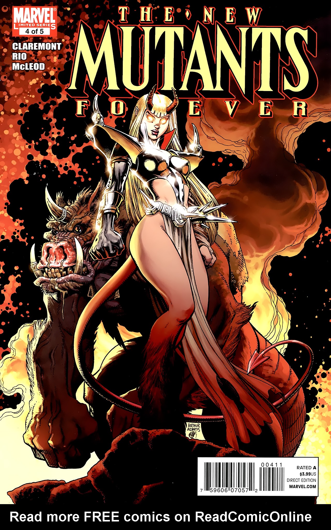 Read online New Mutants Forever comic -  Issue #4 - 1