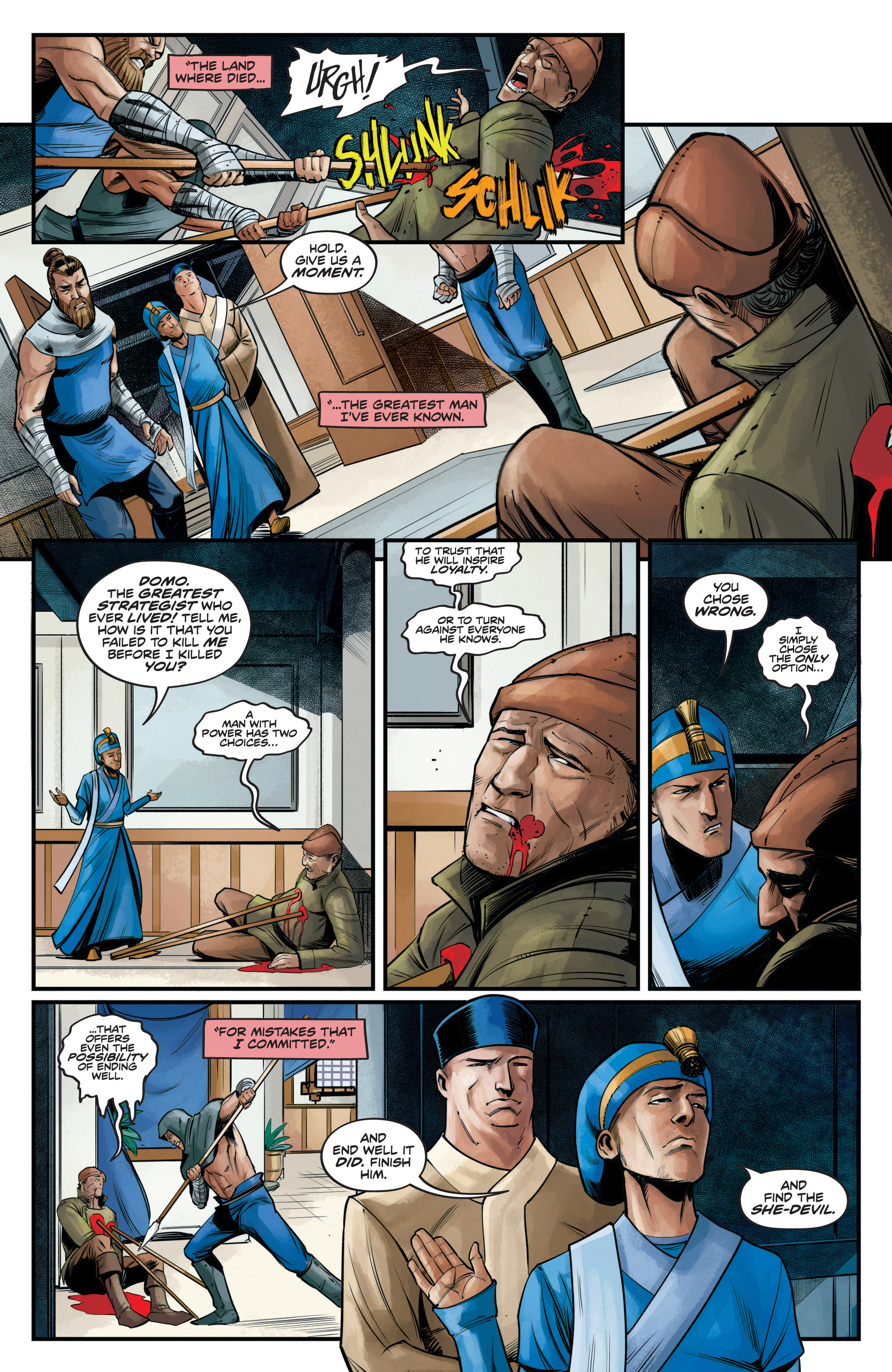 Read online Red Sonja (2019) comic -  Issue #13 - 15