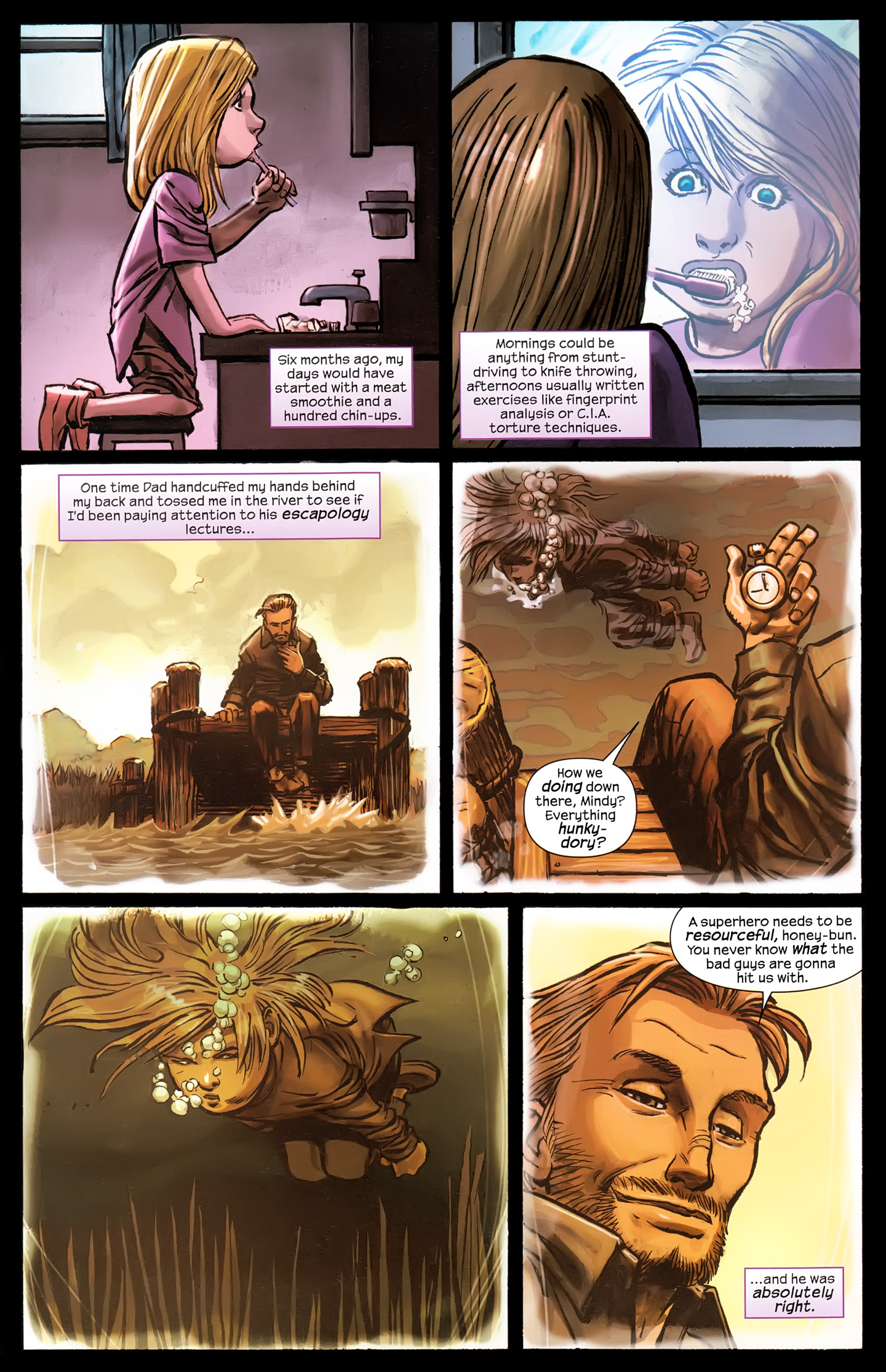 Read online Hit-Girl comic -  Issue #1 - 9