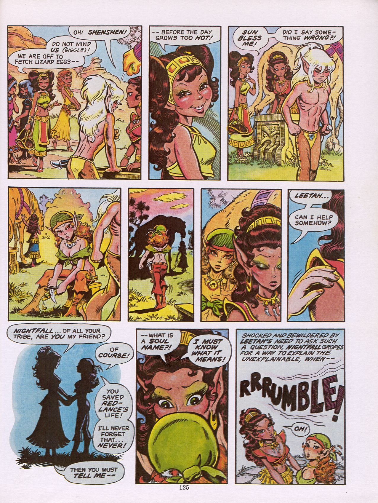 Read online ElfQuest (Starblaze Edition) comic -  Issue # TPB 1 - 134