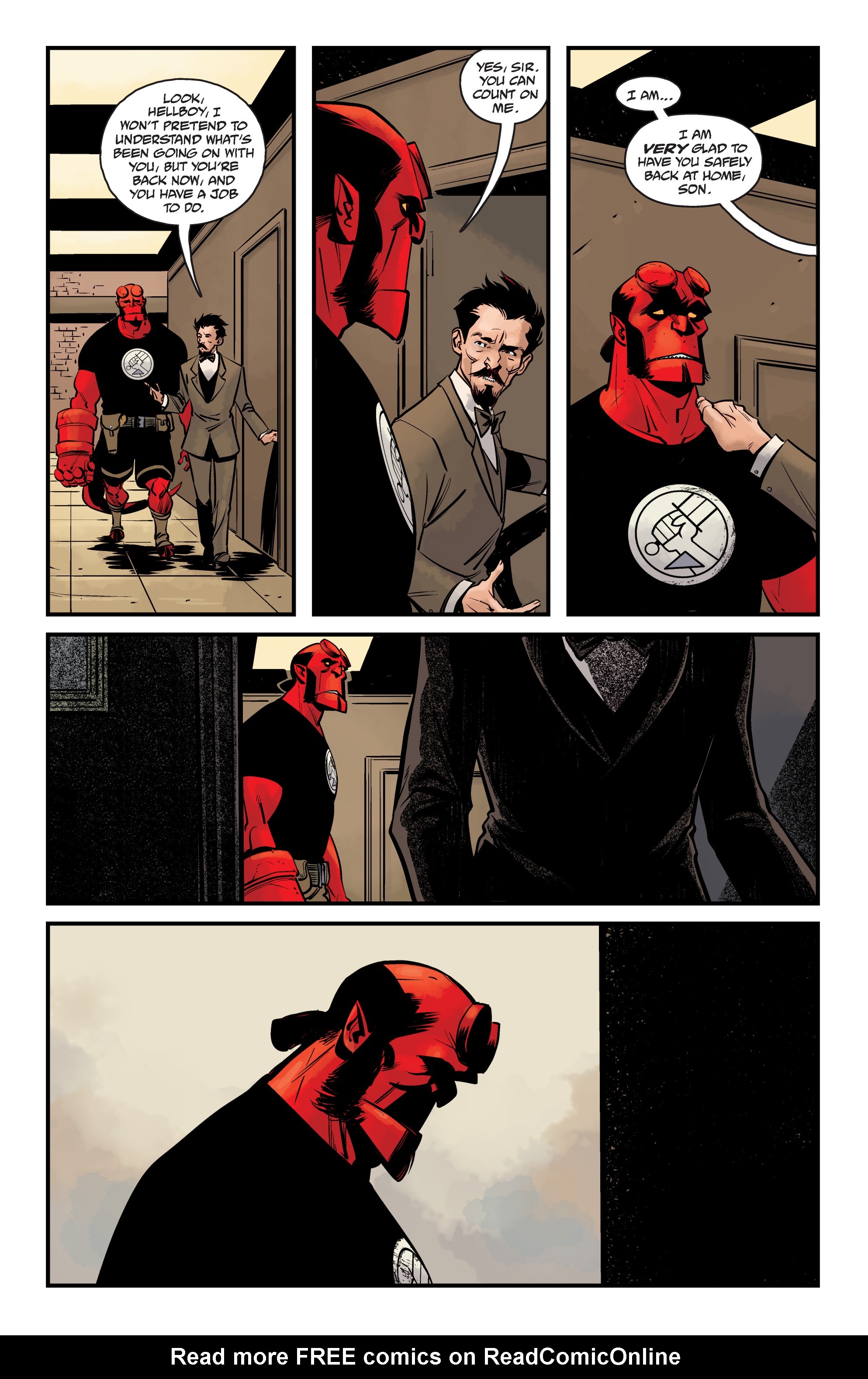Read online Hellboy and the B.P.R.D. 1956 comic -  Issue #5 - 22