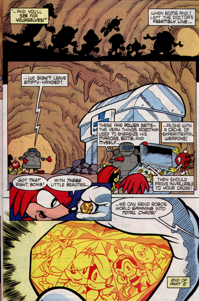 Read online Knuckles' Chaotix comic -  Issue # Full - 15
