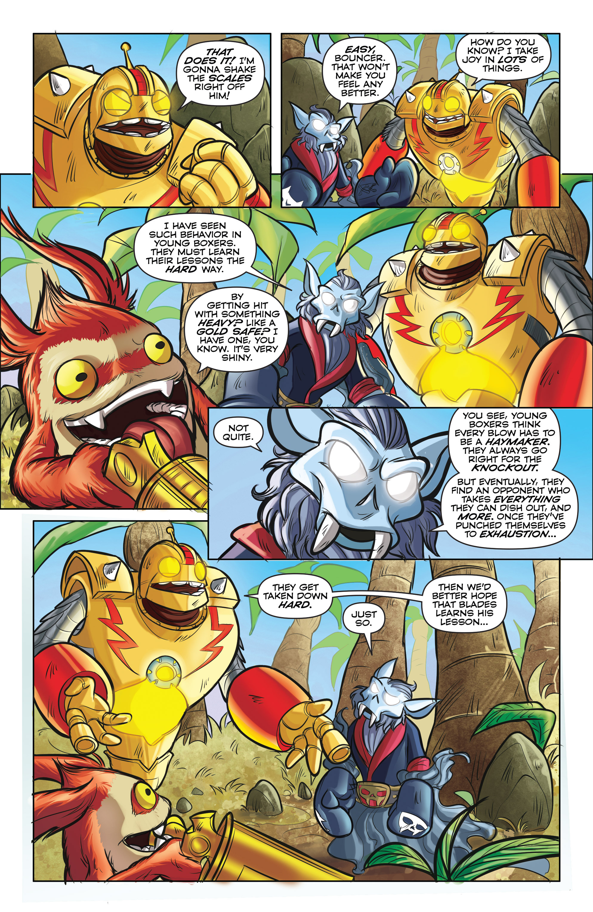 Read online Skylanders comic -  Issue #5 - 8