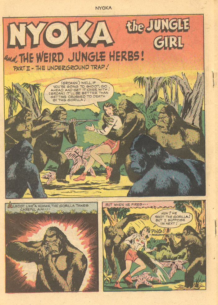 Read online Nyoka the Jungle Girl (1945) comic -  Issue #44 - 18