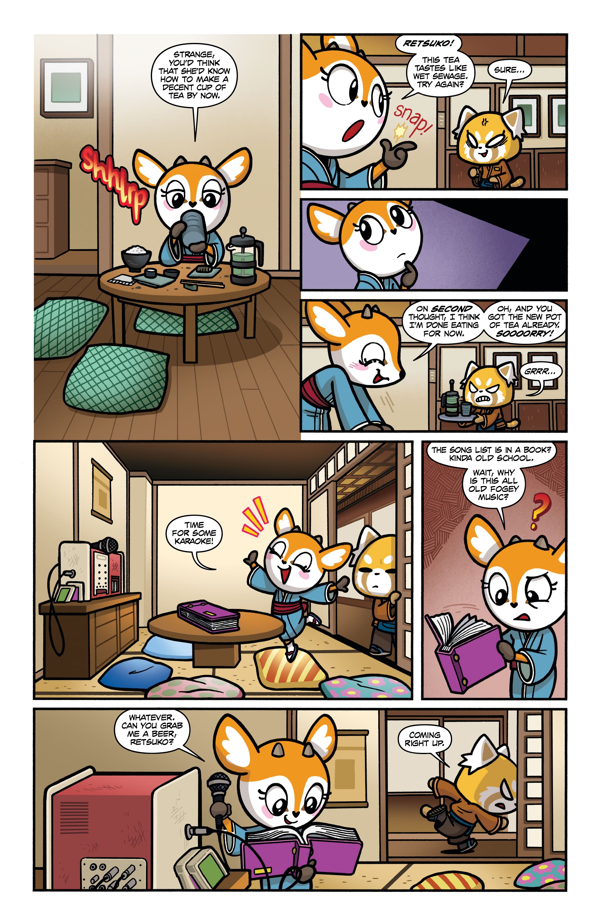 Read online Aggretsuko: Out of Office comic -  Issue #2 - 19