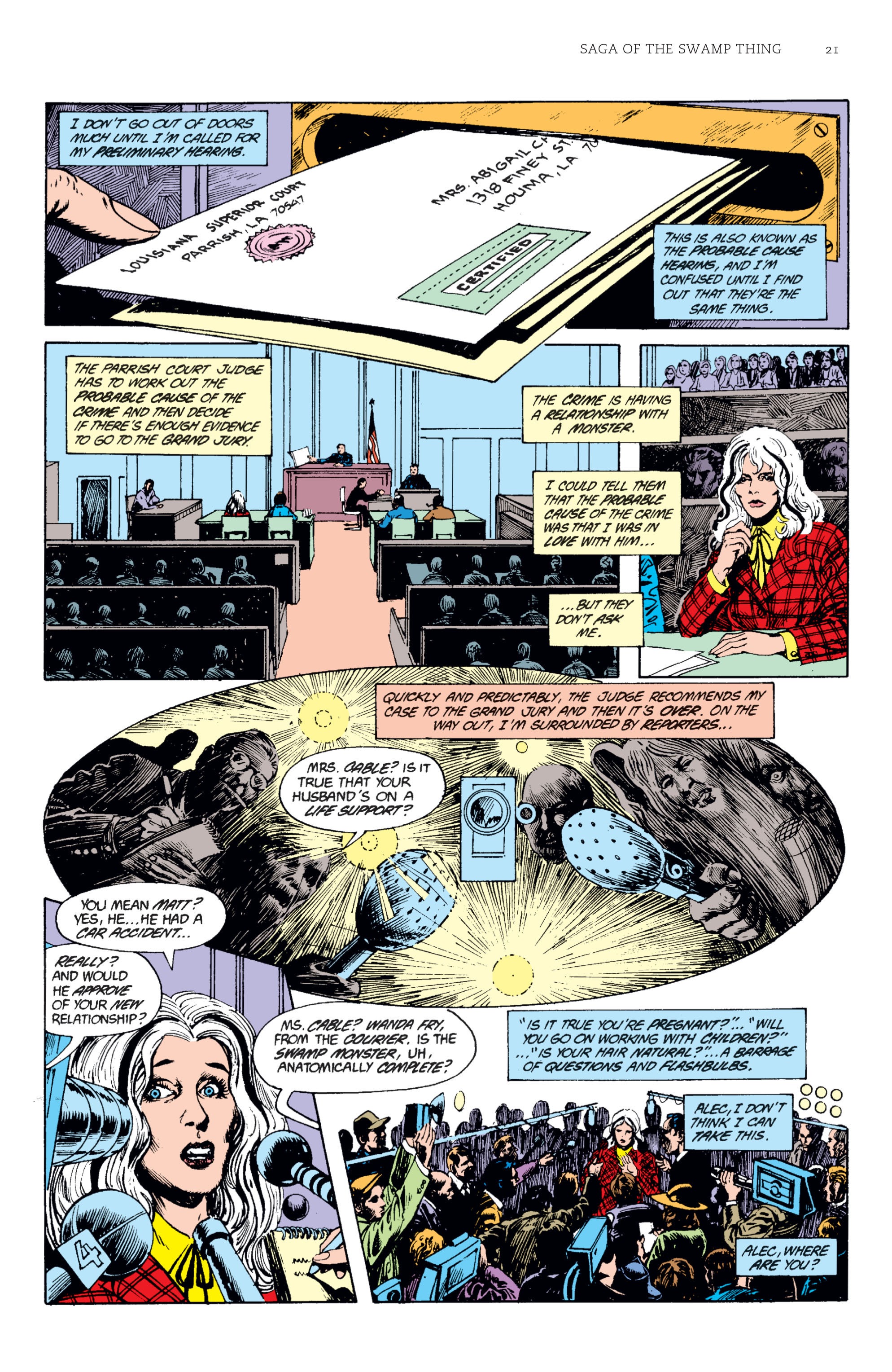 Read online Saga of the Swamp Thing comic -  Issue # TPB 5 (Part 1) - 18