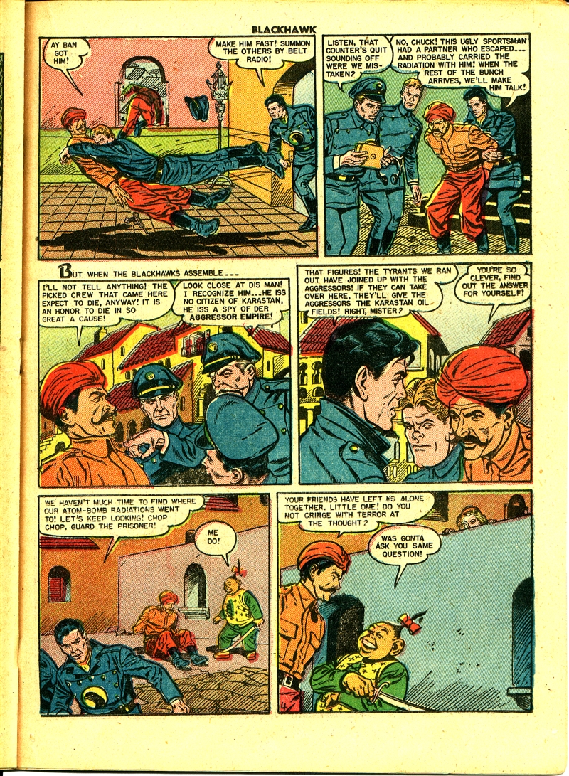 Read online Blackhawk (1957) comic -  Issue #42 - 29