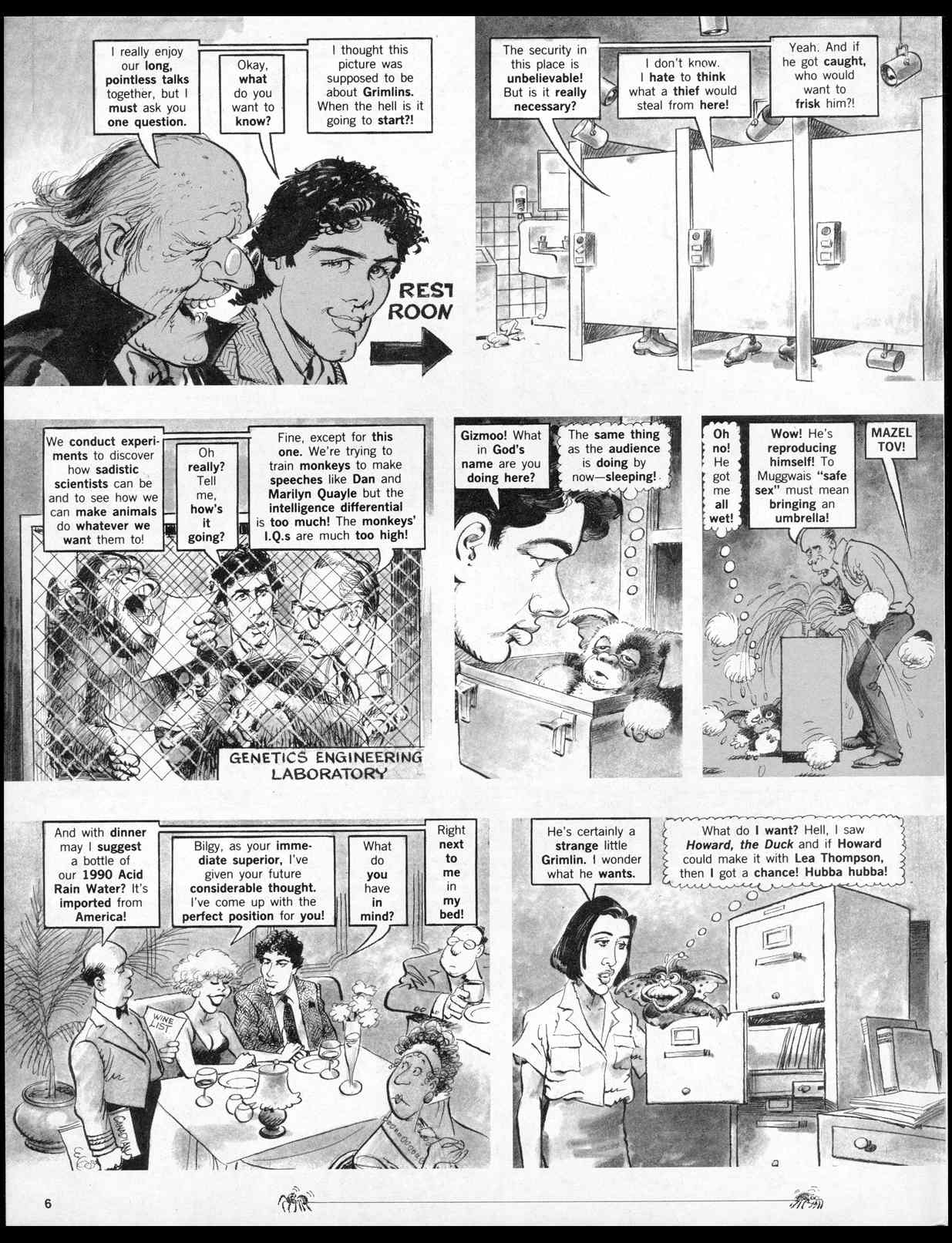 Read online MAD comic -  Issue #298 - 8